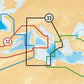 NAVIONICS CF Card CENTRAL MEDITERRENEAN 33P Marine Charts Raymarine Geonav 2GB1