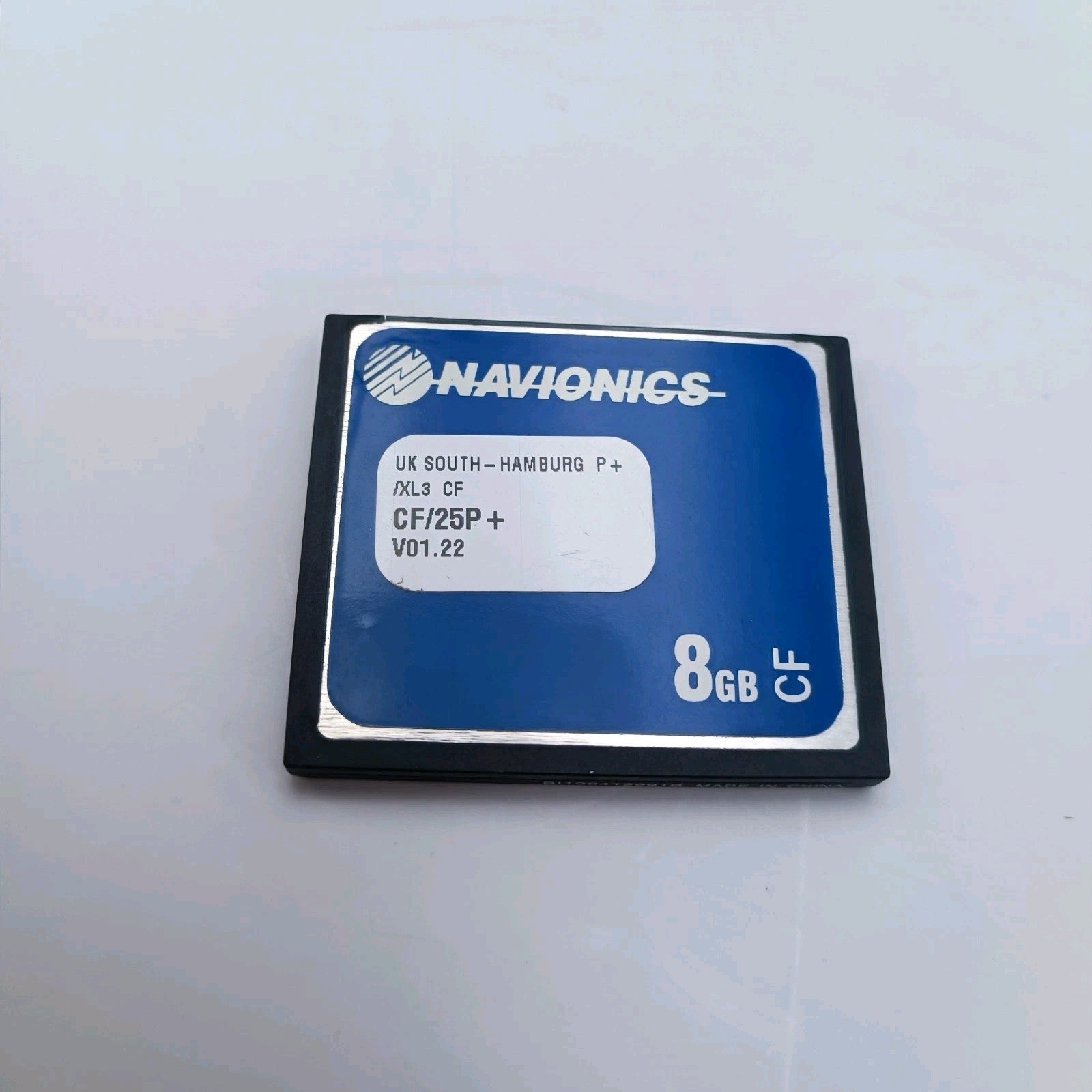 NAVIONICS 25P+ UK SOUTH - HAMBURG 8 GB Marine Charts CF Card - Raymarine, Geonav0