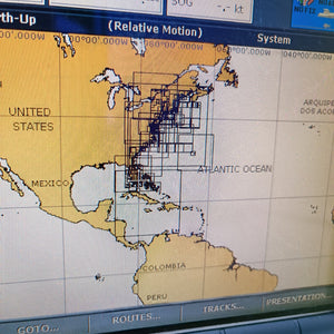 NAVIONICS USA EAST 16XG 16 Marine Charts CF Card 512Mb Raymarine E80 E120 C801