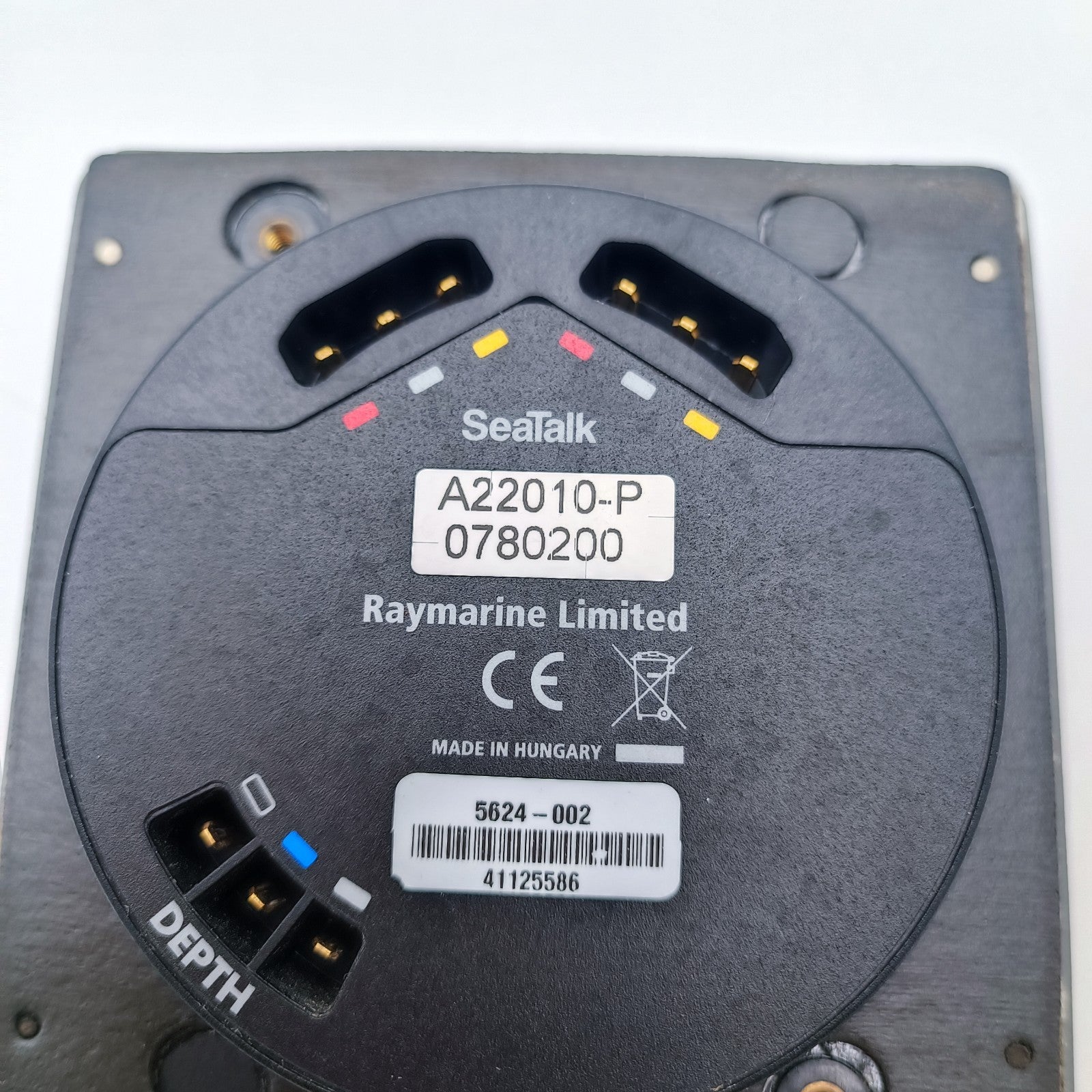 RAYMARINE ST60+ DEPTH ST60 Plus Instrument Display A22010-P Raytheon Autohelm2