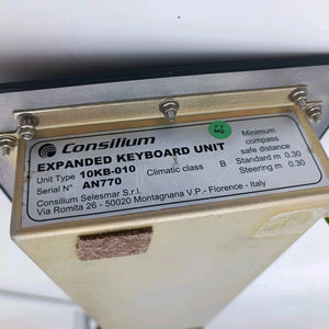 SIMRAD CONSILIUM EXPANDED KEYBOARD UNIT MODEL 10KB010 00011855001 Argus Radar1