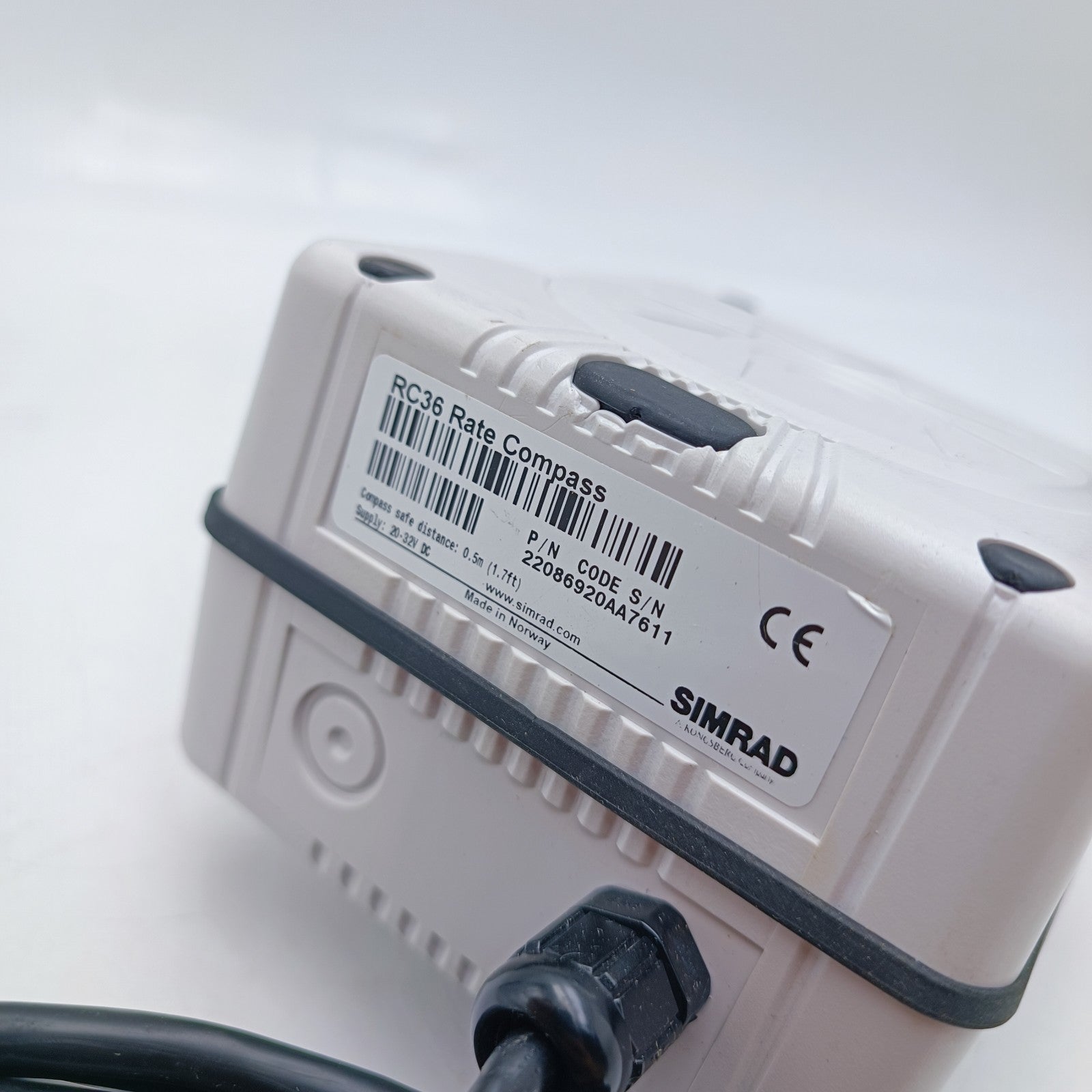 Simrad RC36 Rate Compass Heading Sensor 22086920 f/ AP10 AP20 Autopilot Computer3