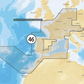 NAVIONICS 26G Central West Europe CF Card Marine Chart 128Mb Raymarine C120 E1202