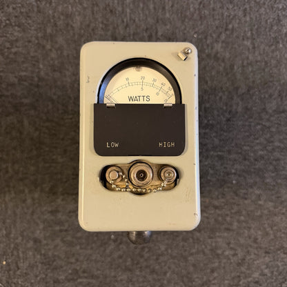 Bird 611 Termaline RF Wattmeter 30-500MHz 50Ω 15/60W Vintage Power Meter USA0