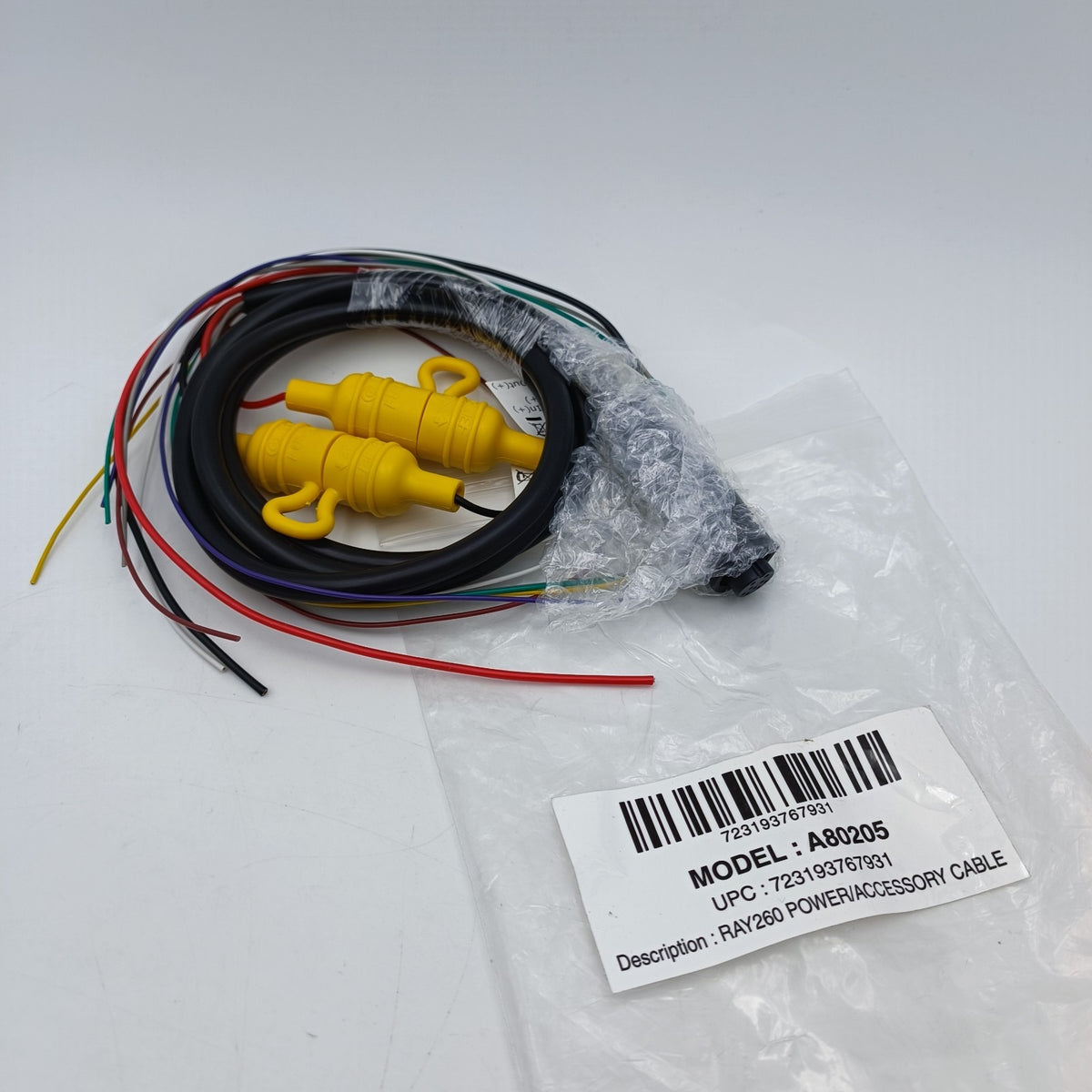 Raymarine A80205 Power Accessory Cable Harness for Ray260 Marine VHF Radio0