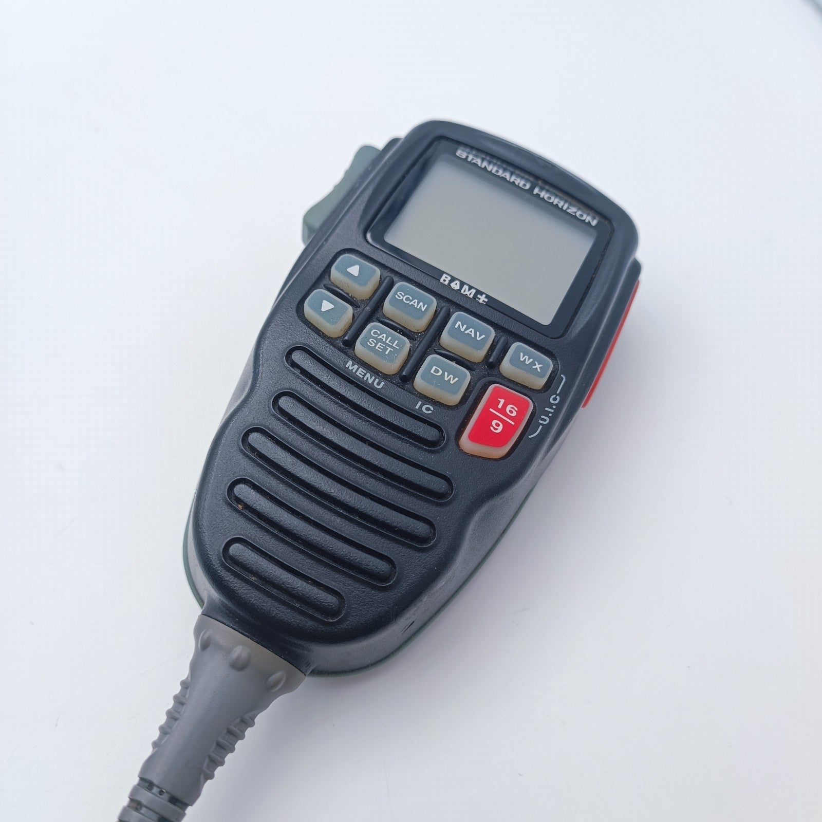 Standard Horizon CMP25B RAM+ Remote Mic VHF Marine Handset Microphone8