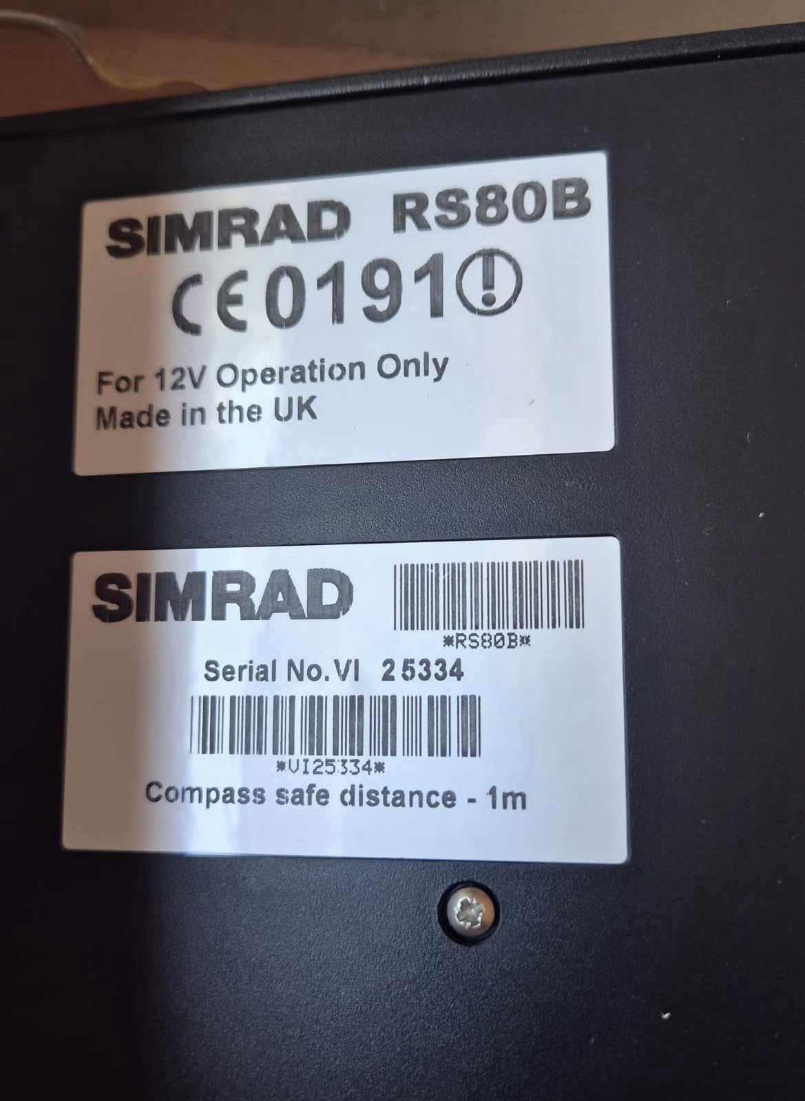 Simrad RS82 RS80B Marine VHF Set Radio System SimNet IS12 dVHF RS87 BRAND NEW5