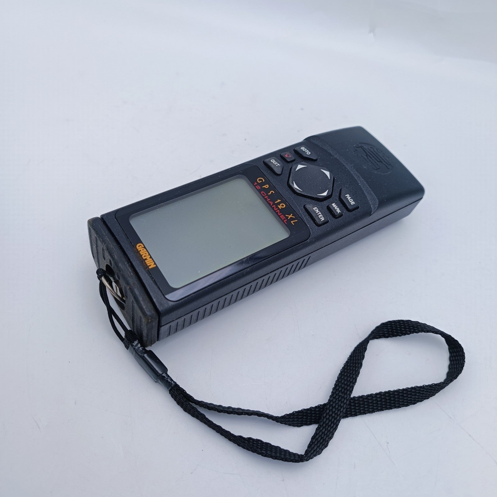 Garmin GPS 12 XL Marine GPS Navigator GPS 12XL w/ Mounting Bracket Power Cable1