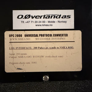 O.OVERLAND AS UPC 2000 Universal Protocol Converter NMEA2000 Log Interface1
