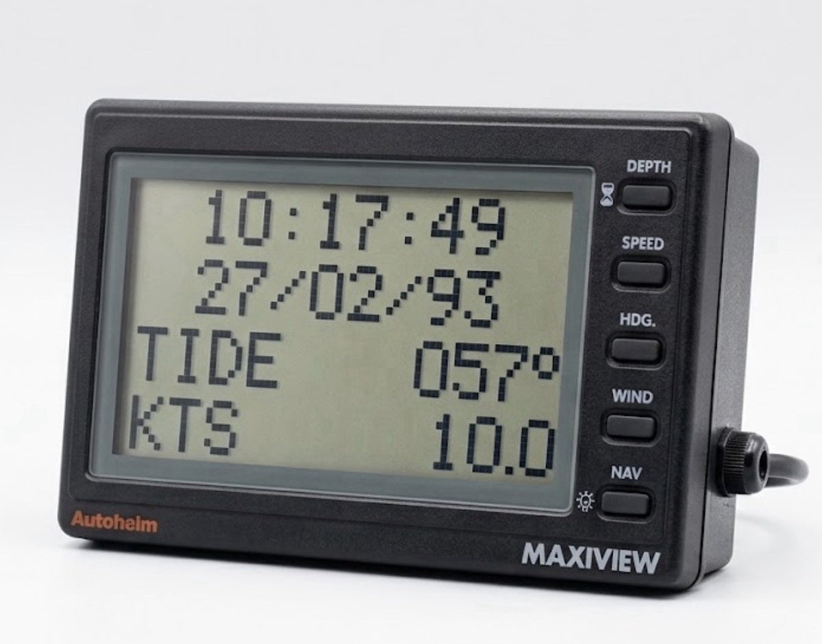 Autohelm ST50 MAXIVIEW Instrument Display Unit Depth Wind Speed0