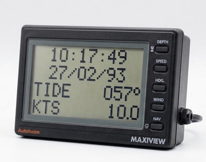 Autohelm ST50 MAXIVIEW Instrument Display Unit Depth Wind Speed0