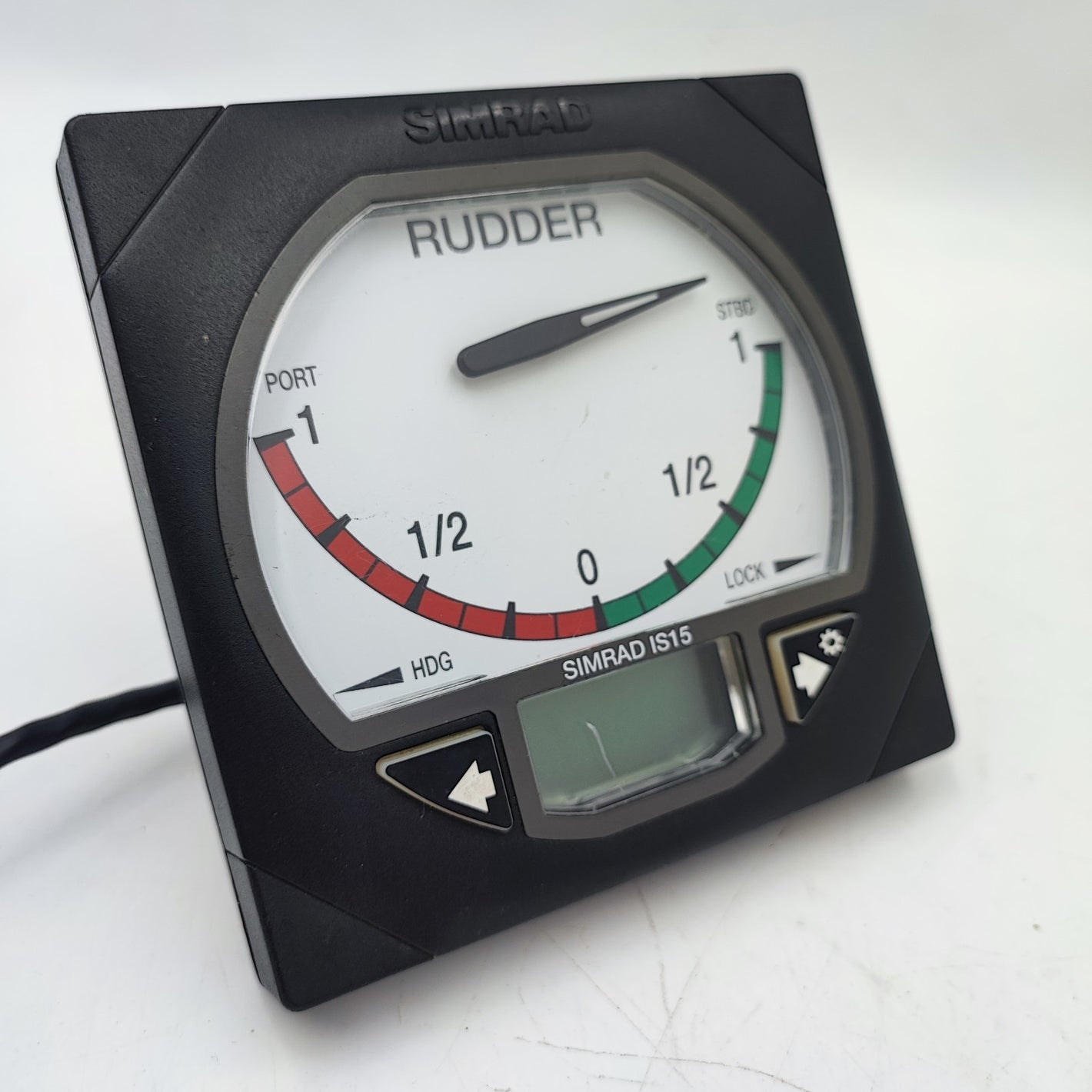 SIMRAD IS15 RUDDER Instrument Display Unit P/N 22094775 f/ Rudder Transducer0