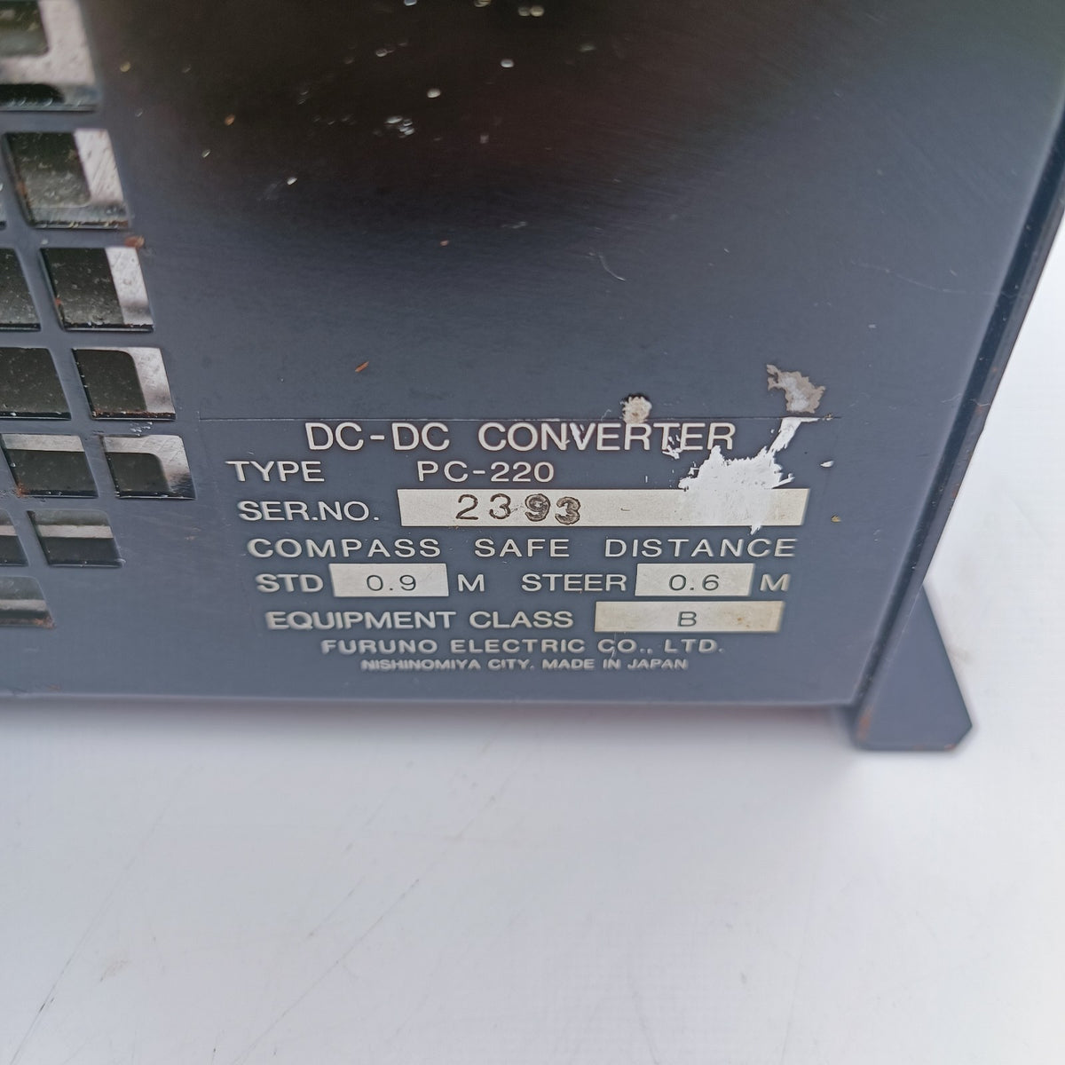Furuno PC-220 Marine DC-DC Converter 24V Input to 13.6V DC Output Power Supply2