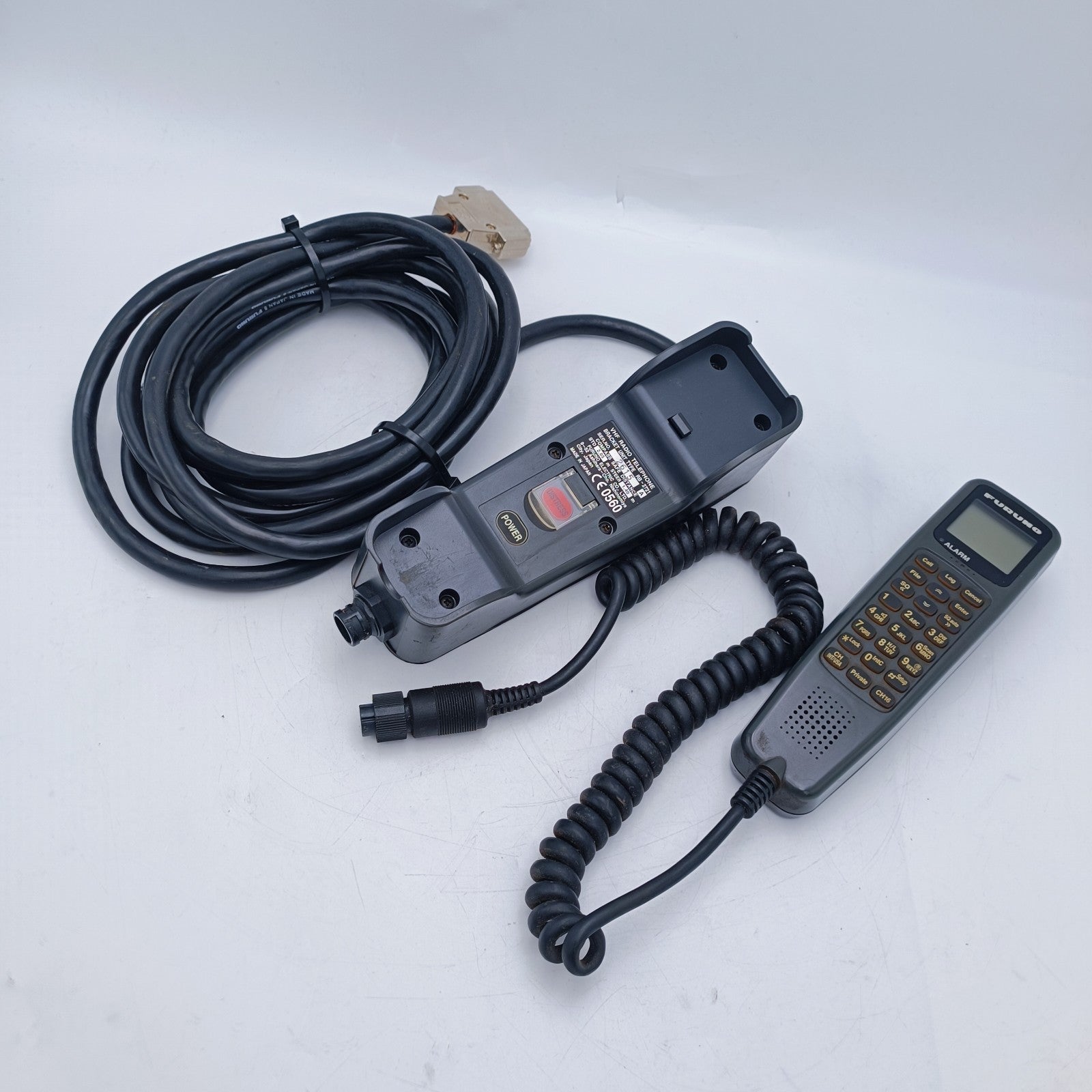 FURUNO HS-2721 RB-2721 Handset f/FM-2721 Marine VHF Radiotelephone – PERFECT!0