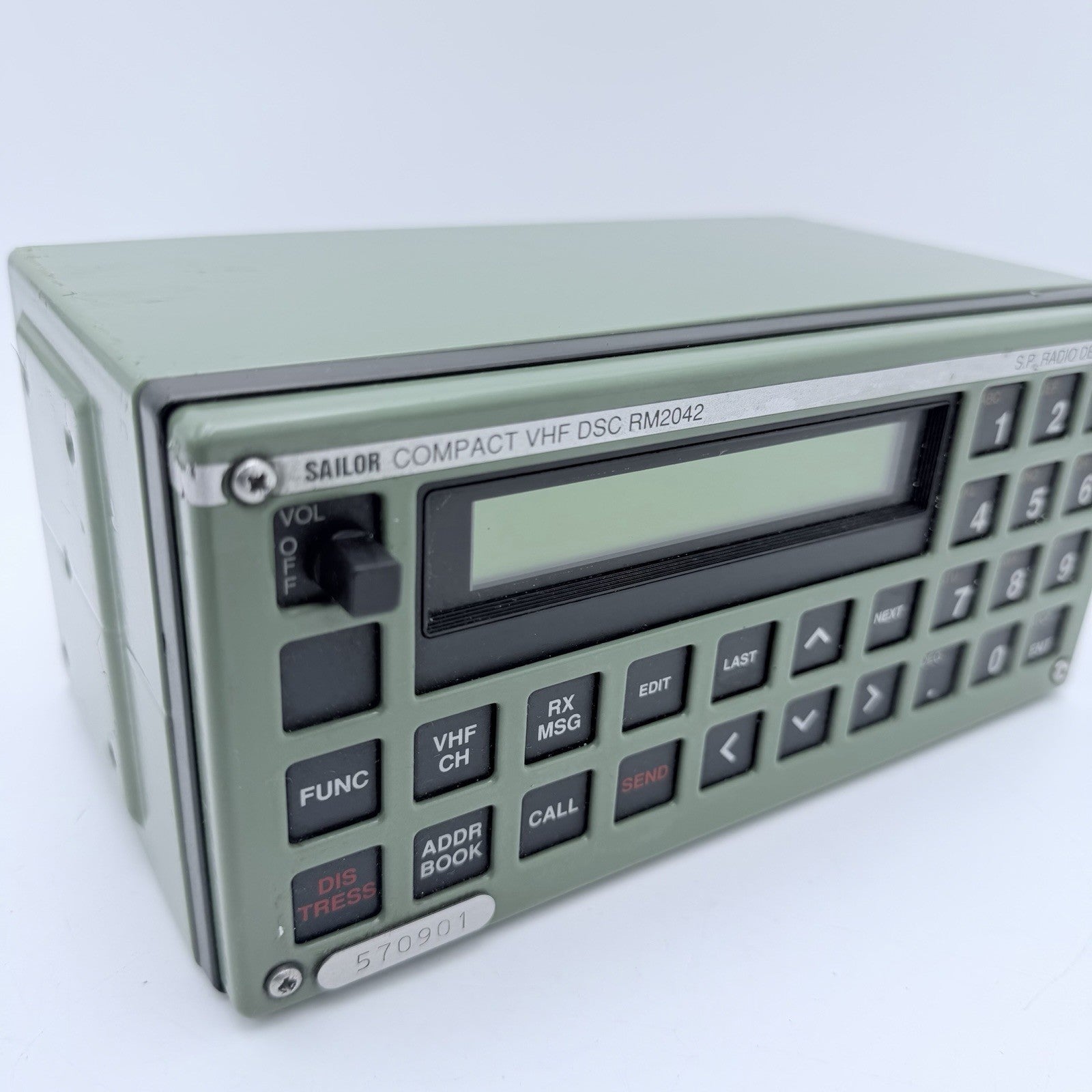 SAILOR Compact VHF DSC RM2042 Radio Controller Transceiver S.P F/ RT2048 GMDSS7
