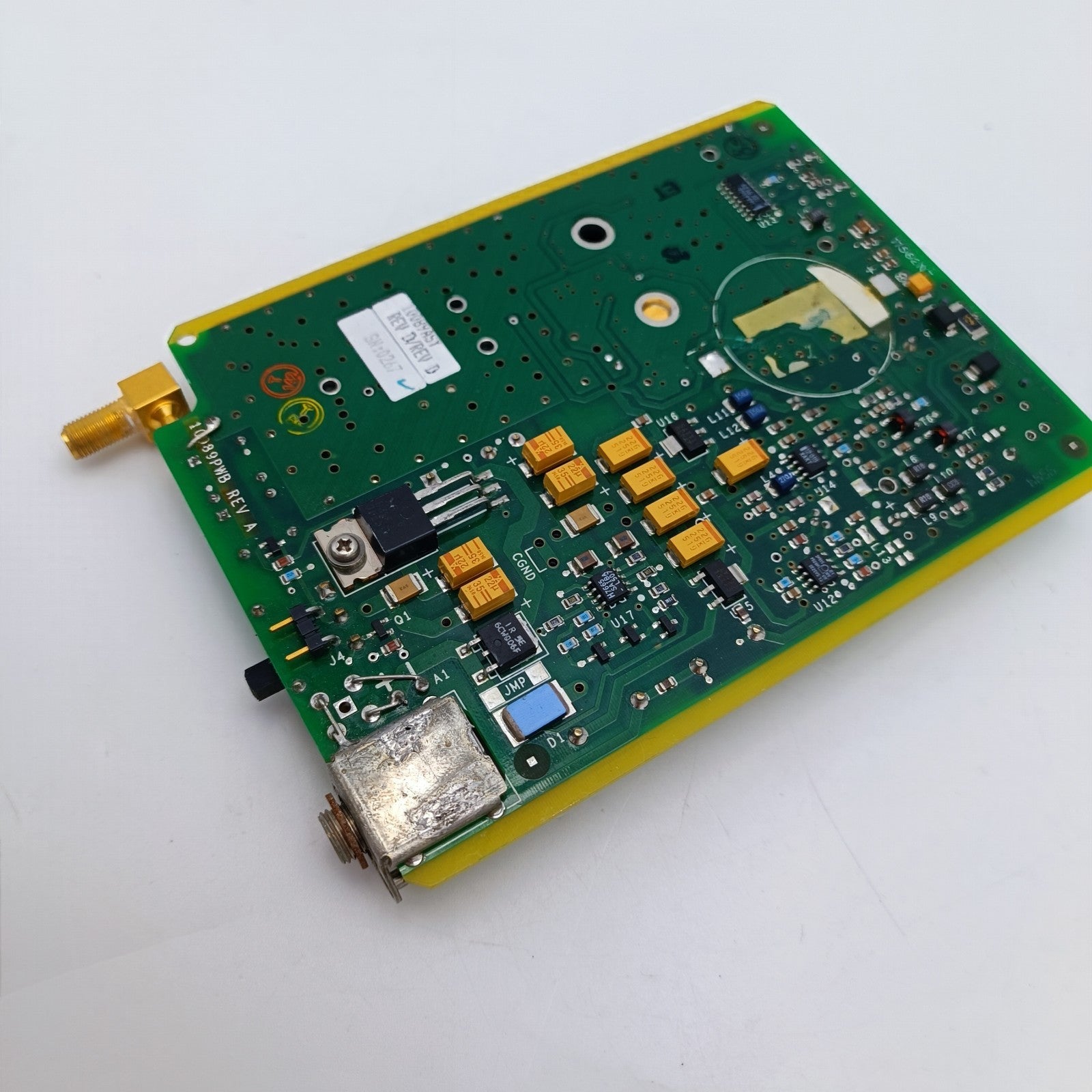 Leica GPS Receiver Internal PCB w/ Calex 7579A DC/DC Converter SMA Antenna 10