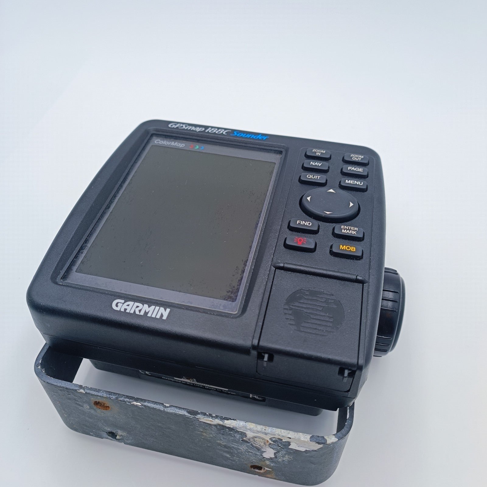 GARMIN GPSMAP 188C COLOR SOUNDER CHART PLOTTER FISH FINDER GPS w/ KNOBS & COVER1