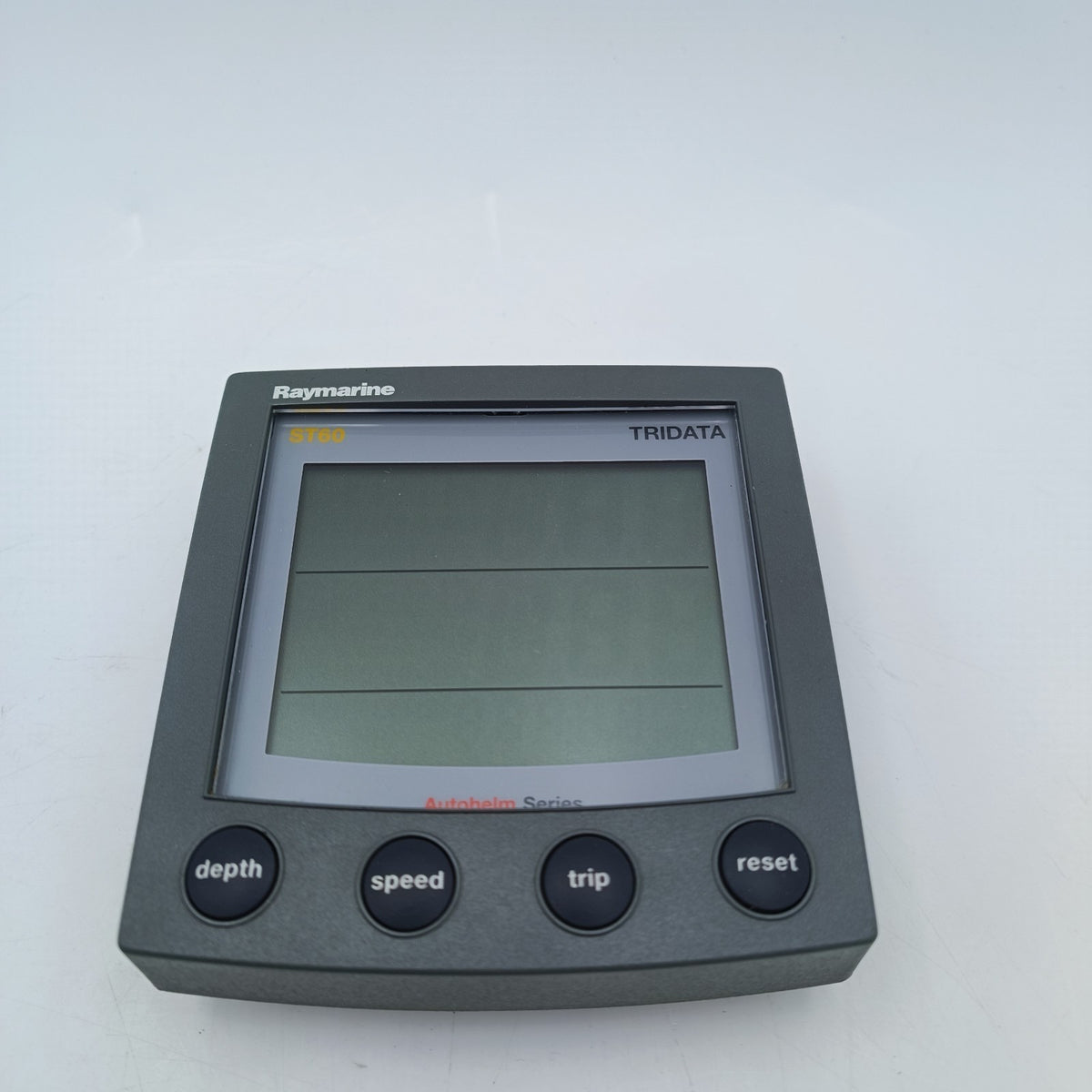 Raytheon Raymarine ST60 TRIDATA Autohelm Series Instrument Display A22013 Depth5