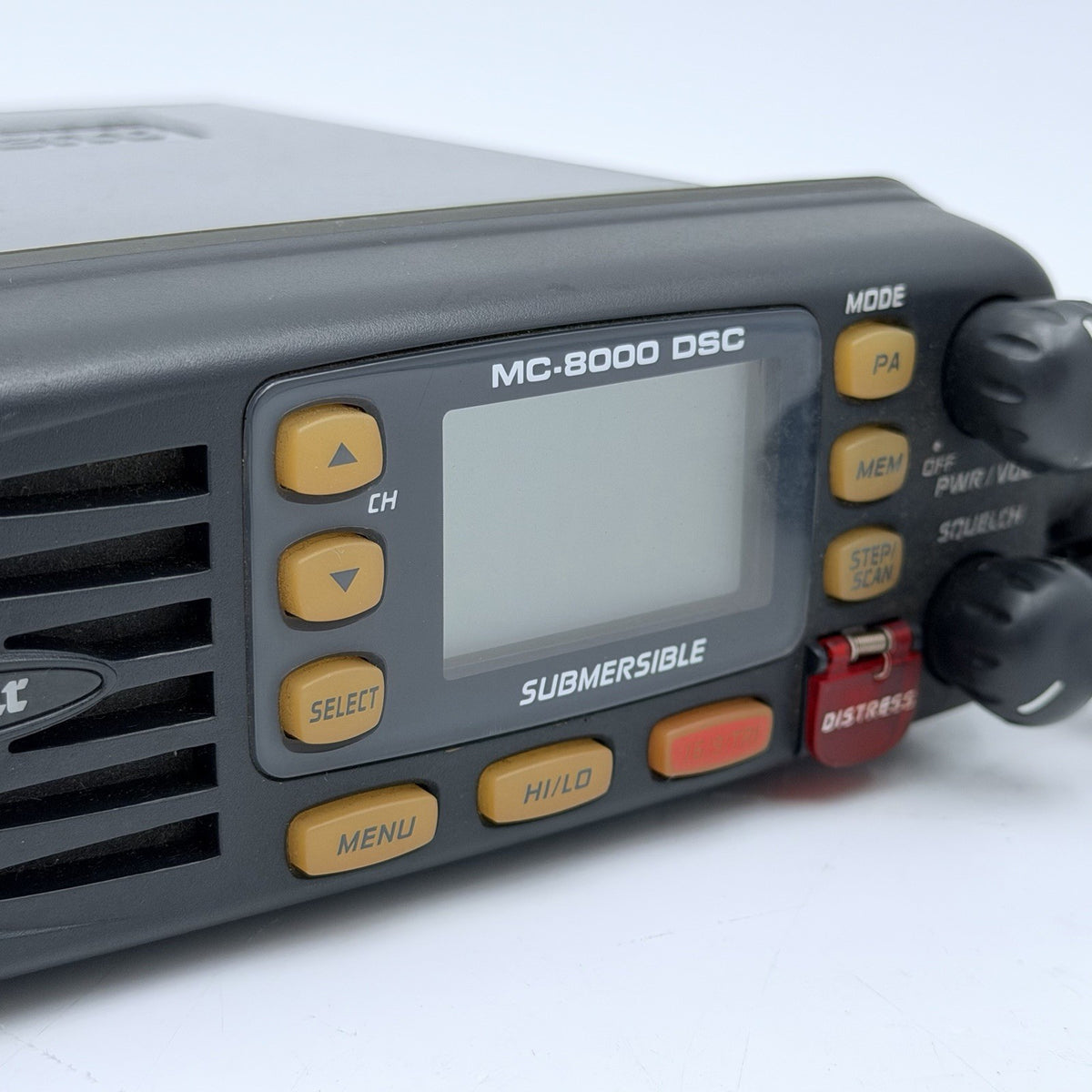 President MC-8000 DSC Marine VHF Radio Transceiver Boat 25W Fixed Mount w/ Mic2