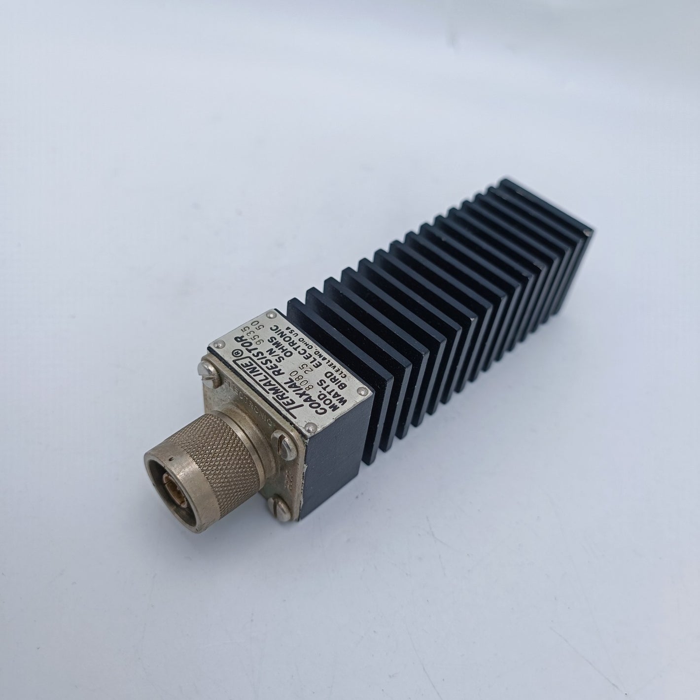 BIRD Termaline Coaxial Resistor 8085 25 Watt 50 Ohm Boat Marine HAM Amateur Radi0