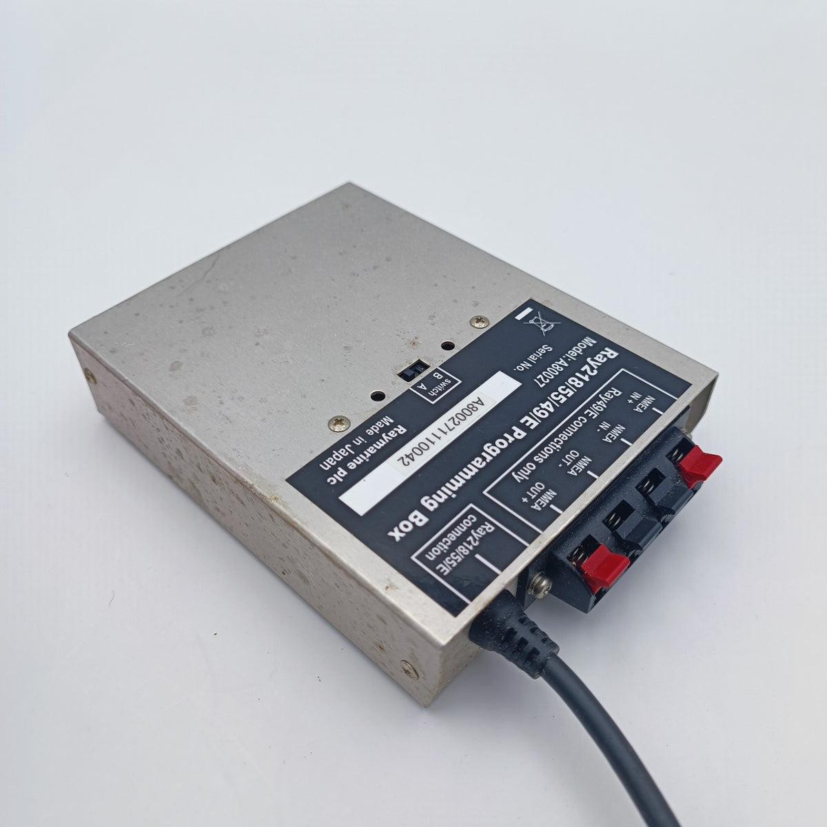 Raymarine RAY218 RAY54 RAY49 RAY218E RAY54E RAY49E VHF Programming Box A800273