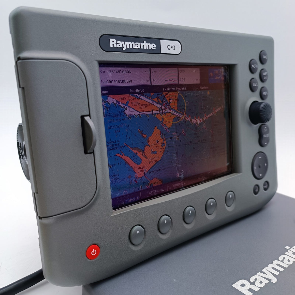 Raymarine C70 MFD GPS Multifunction Chartplotter Fishfinder GPS Display Sonar1
