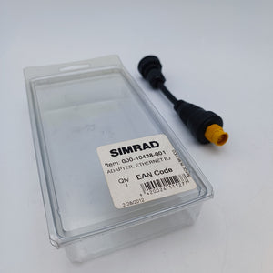 SIMRAD NAVICO B&G Lowrance Ethernet RJ45 Adapter Cable 000-10438-001 Radar1