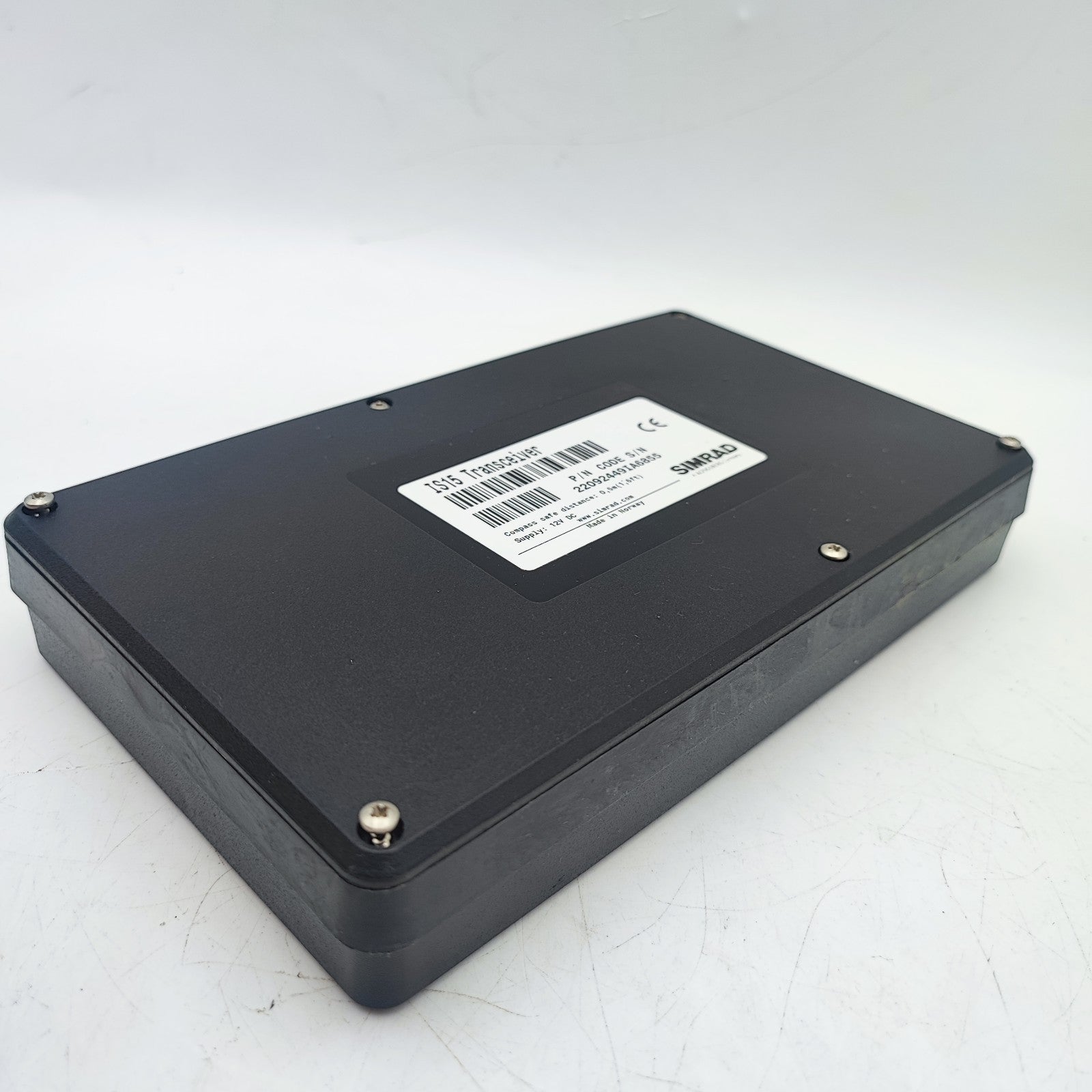 SIMRAD IS15 Transceiver Instrument Display Unit 22092449 Speed Log Timer Depth0