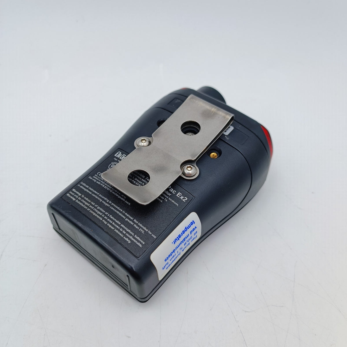 Drager Pac Ex 2 Methane Methan Gas Detector w/ Charging Cradle EX2 COMPLETE SET7