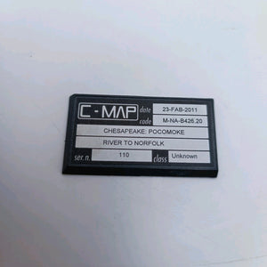 C-MAP NT NA-B426 Pocomoke River To NorfolkC-Card Chart SIMRAD Raymarine 0