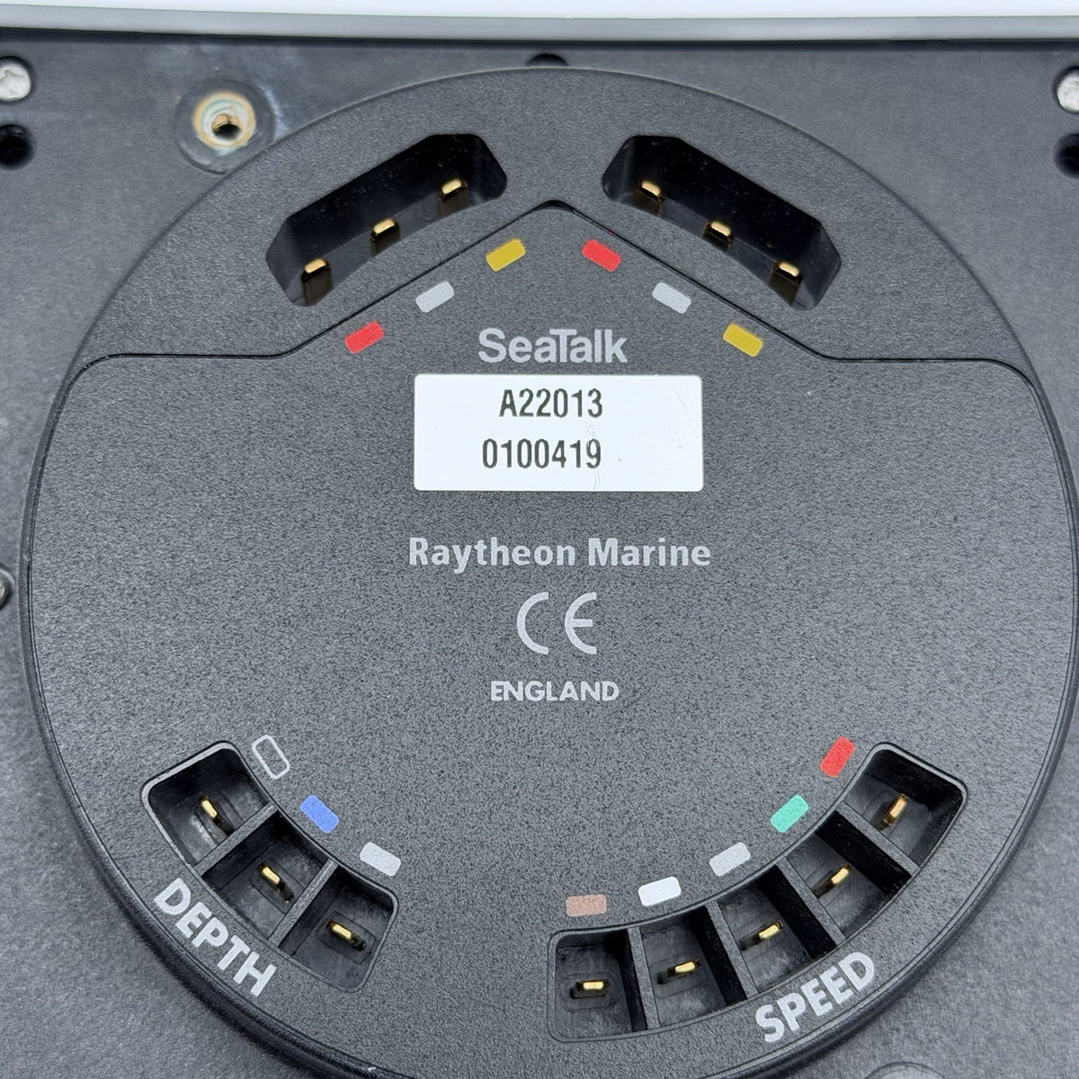 Raytheon Raymarine ST60 TRIDATA Autohelm Series Instrument Display A22013 Depth7
