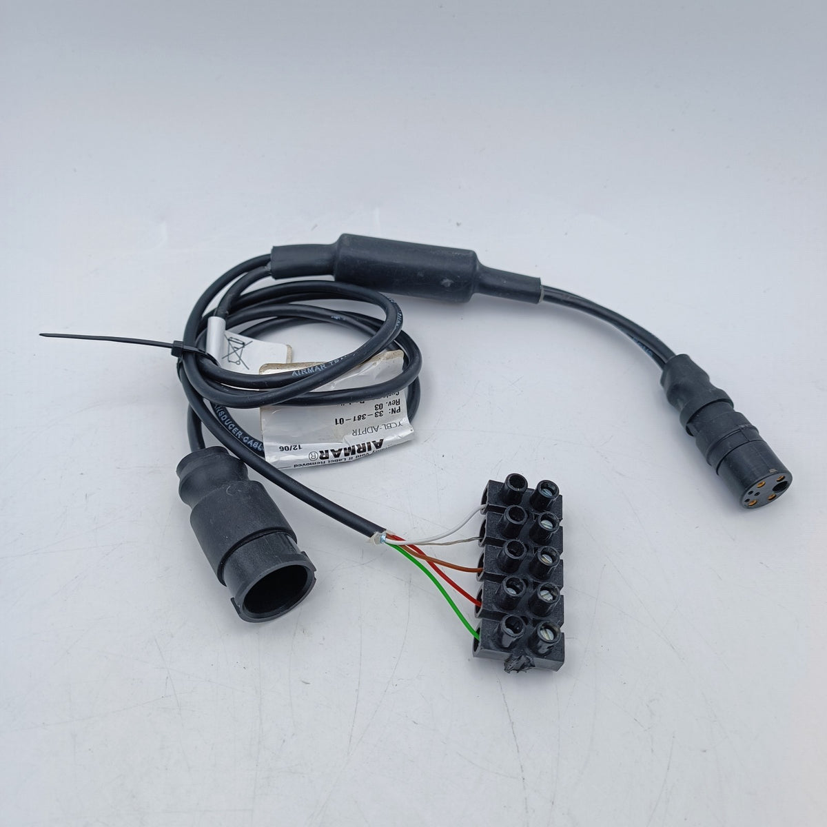 Airmar E66022 33-381-01 Raymarine Transducer Adapter Cable DSM Sounder YCBLADPTR0