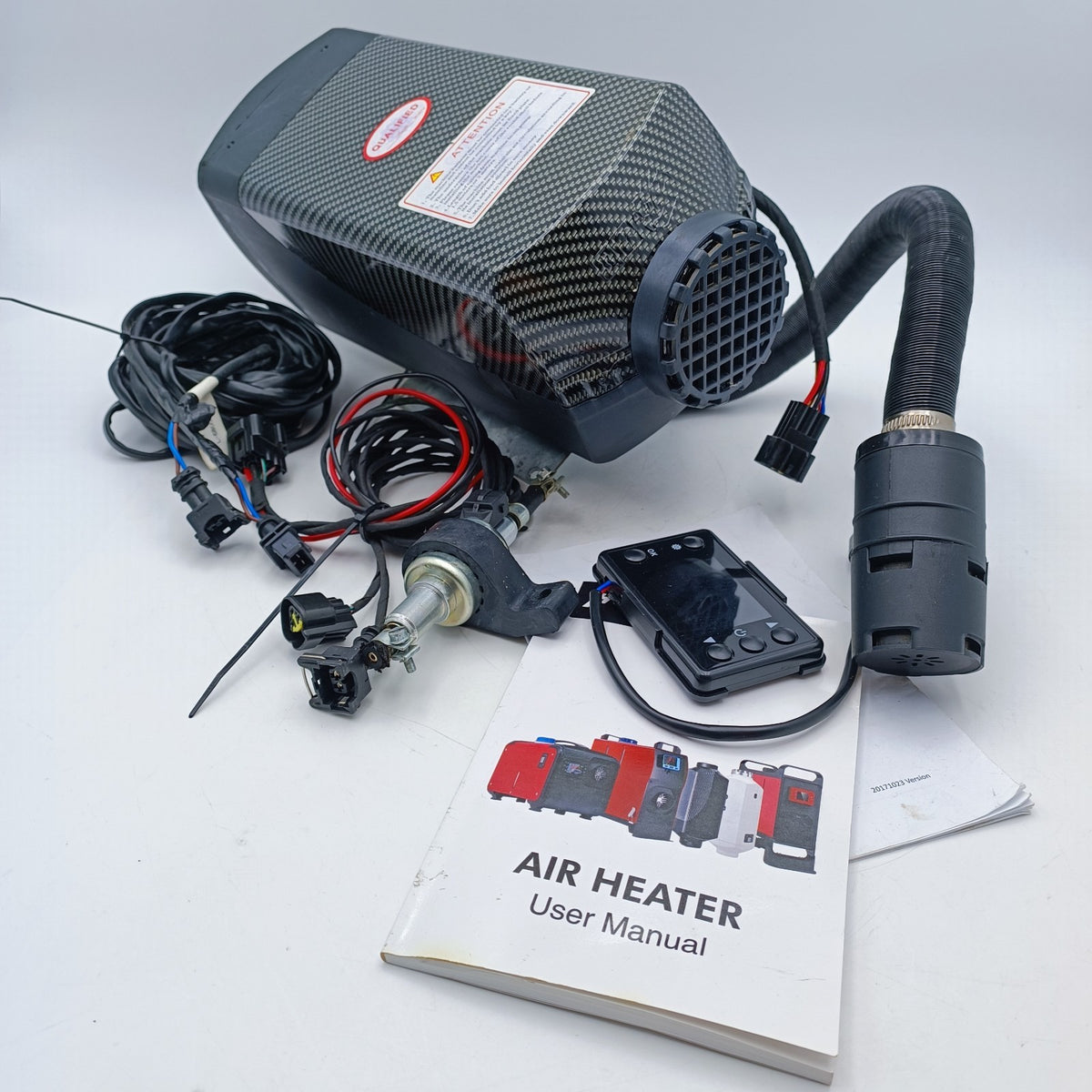 Hcalory XMZ-D2 12V 5-8kW Diesel Air Parking Heater w/ LCD Controller Kit Boat0