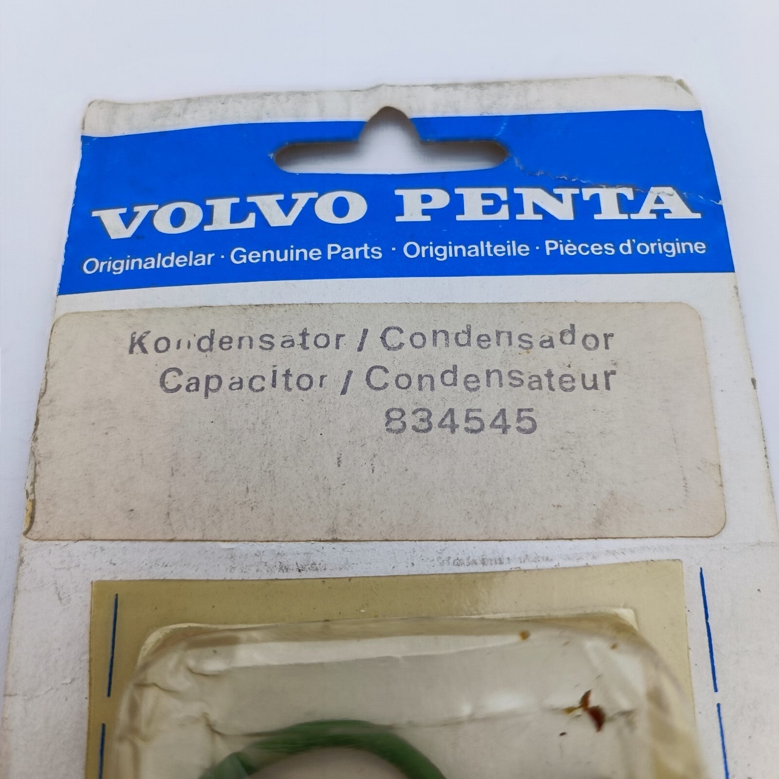 Volvo Penta sterndrive condenser 834545-6 capacitor 8345452