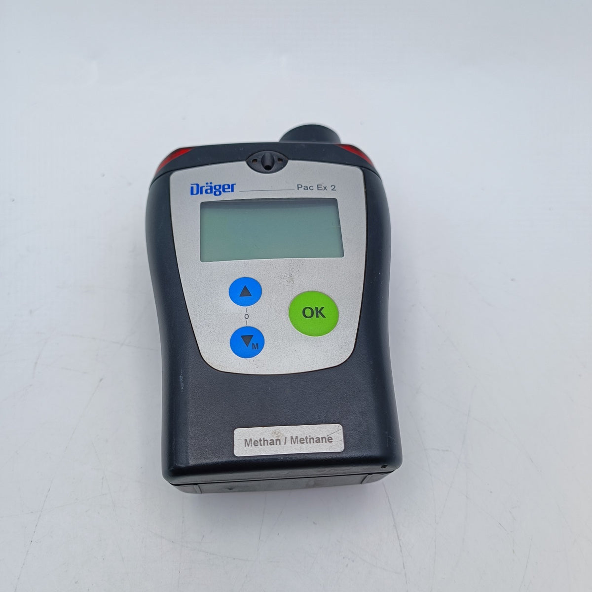 Drager Pac Ex 2 Methane Methan Gas Detector w/ Charging Cradle EX2 COMPLETE SET2