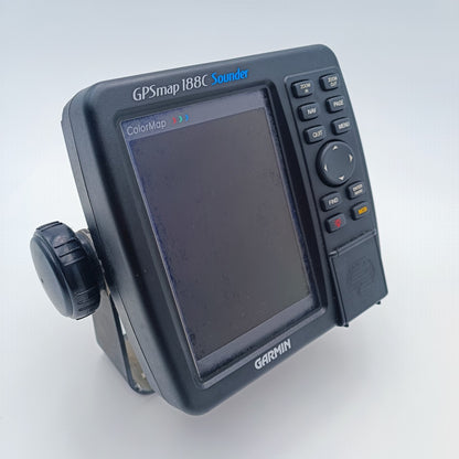 GARMIN GPSMAP 188C COLOR SOUNDER CHART PLOTTER FISH FINDER GPS w/ KNOBS & COVER0