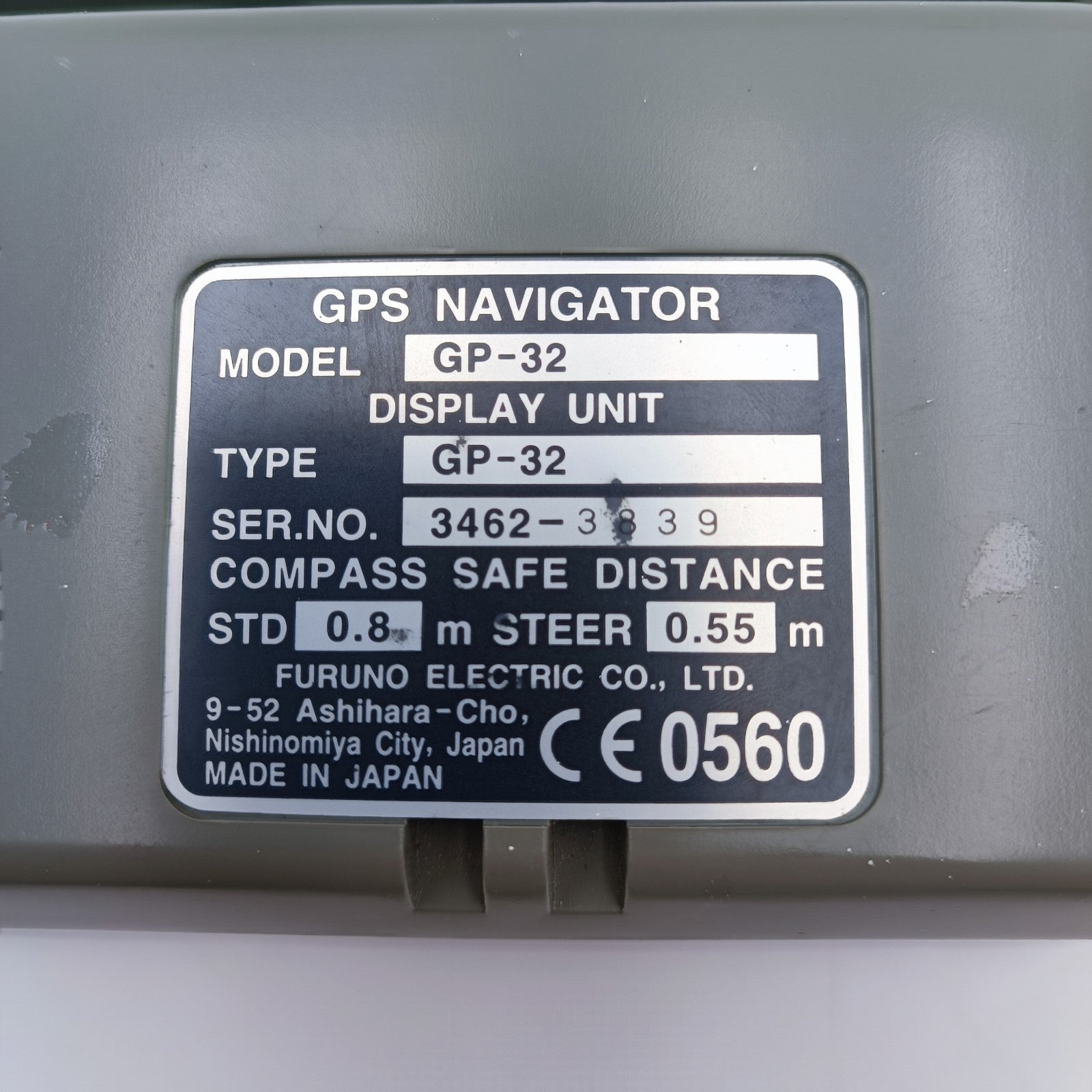 Furuno GP-32 GPS Navigator Receiver Marine Navigation Display Unit GP32 NMEA4