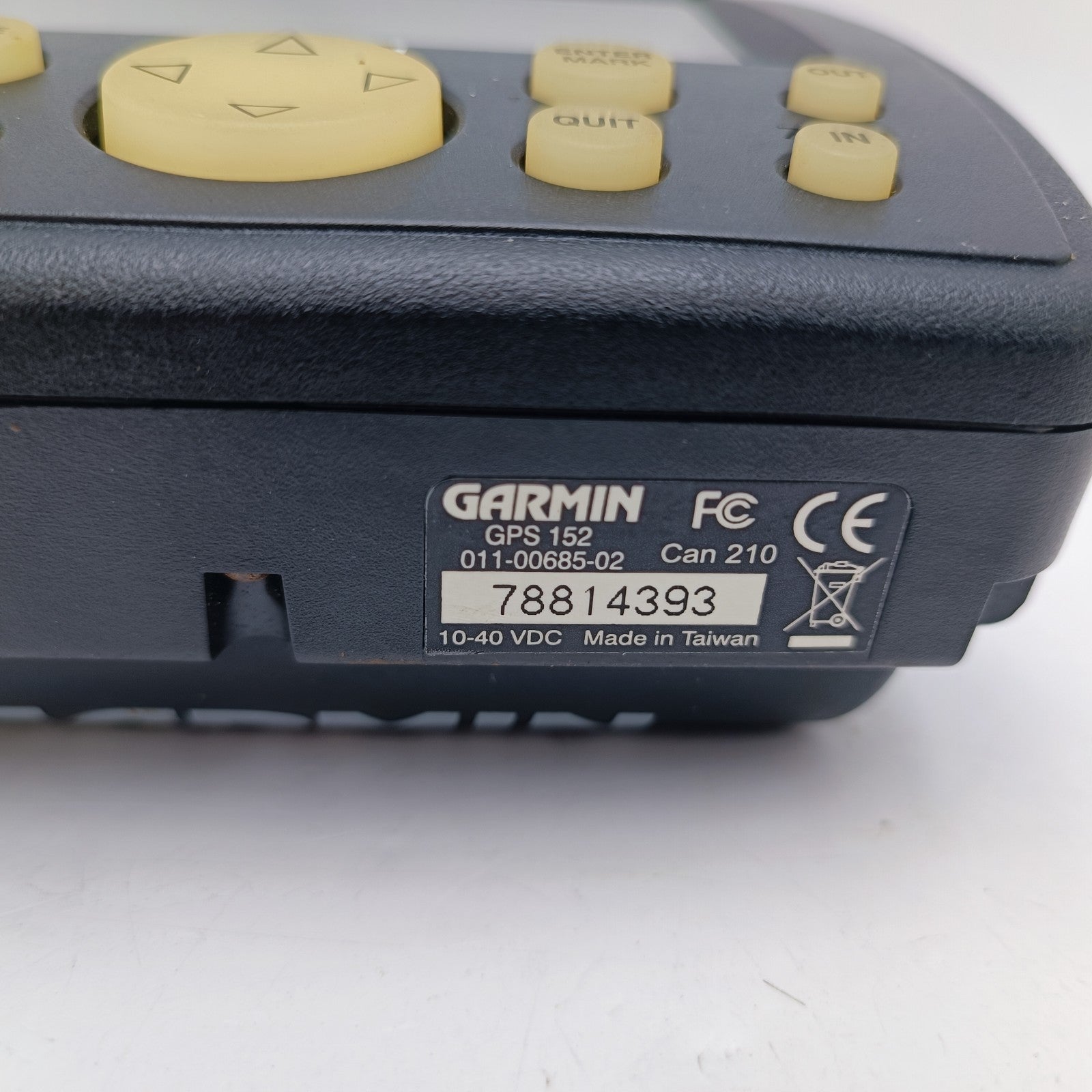 GARMIN GPS 152 Marine GPS Marine Navigator Chartplotter 011-00685-02 NMEA01836