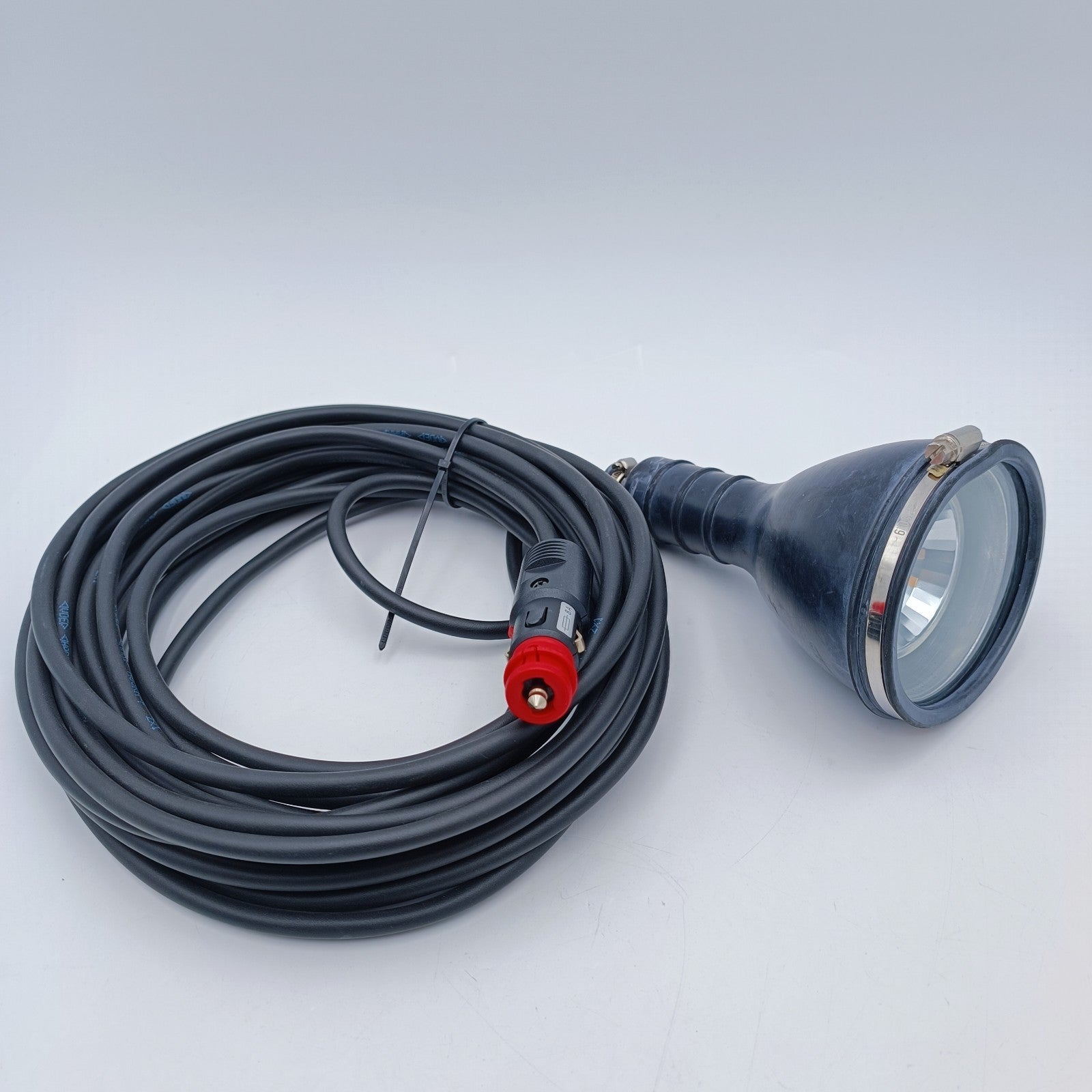 Marine Portable Halogen Searchlight Spotlight Boat Work Light 8A Plug Cable 12V0