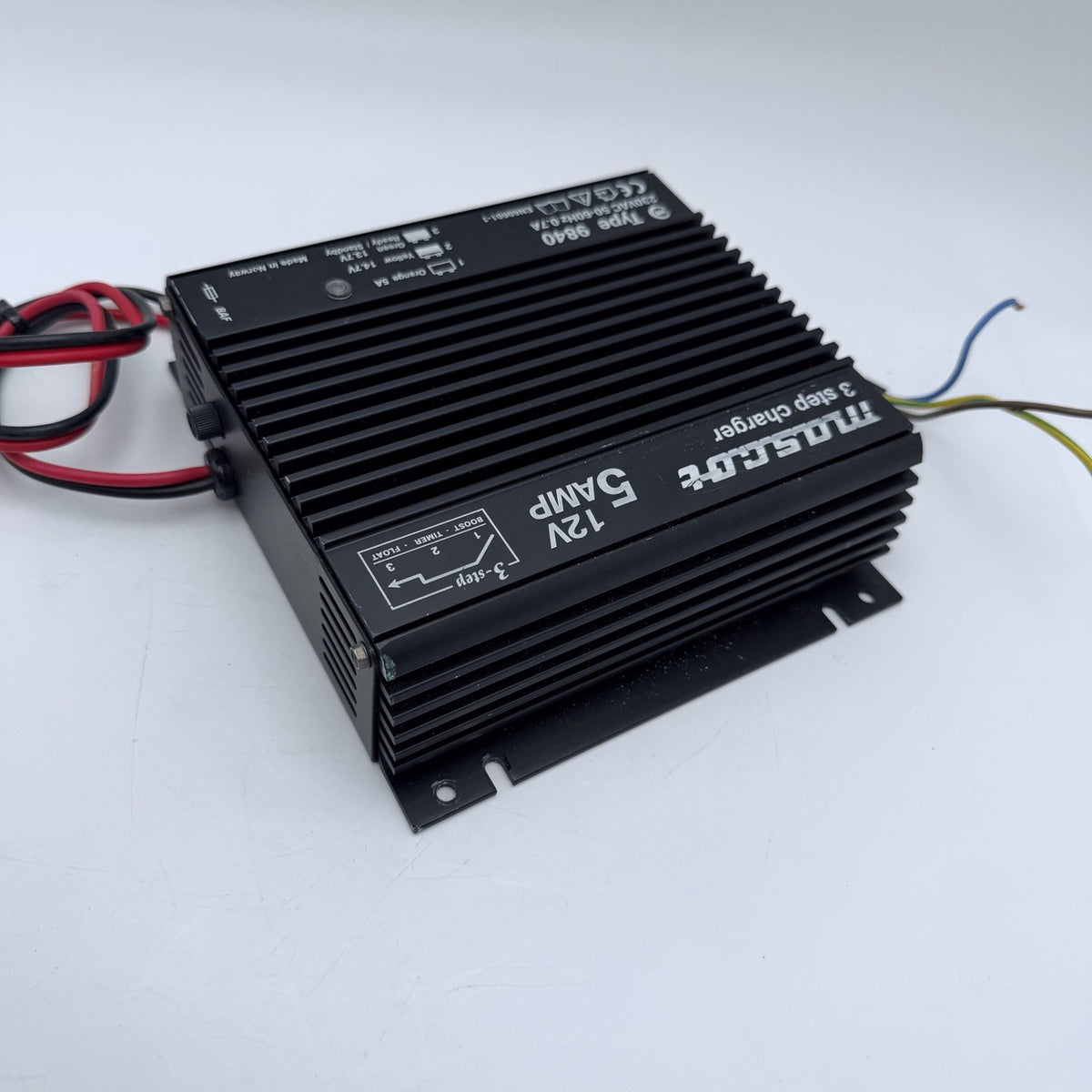Mascot Type 9840 12V 5A 3-Step Battery Charger 230V AC Marine Boat4