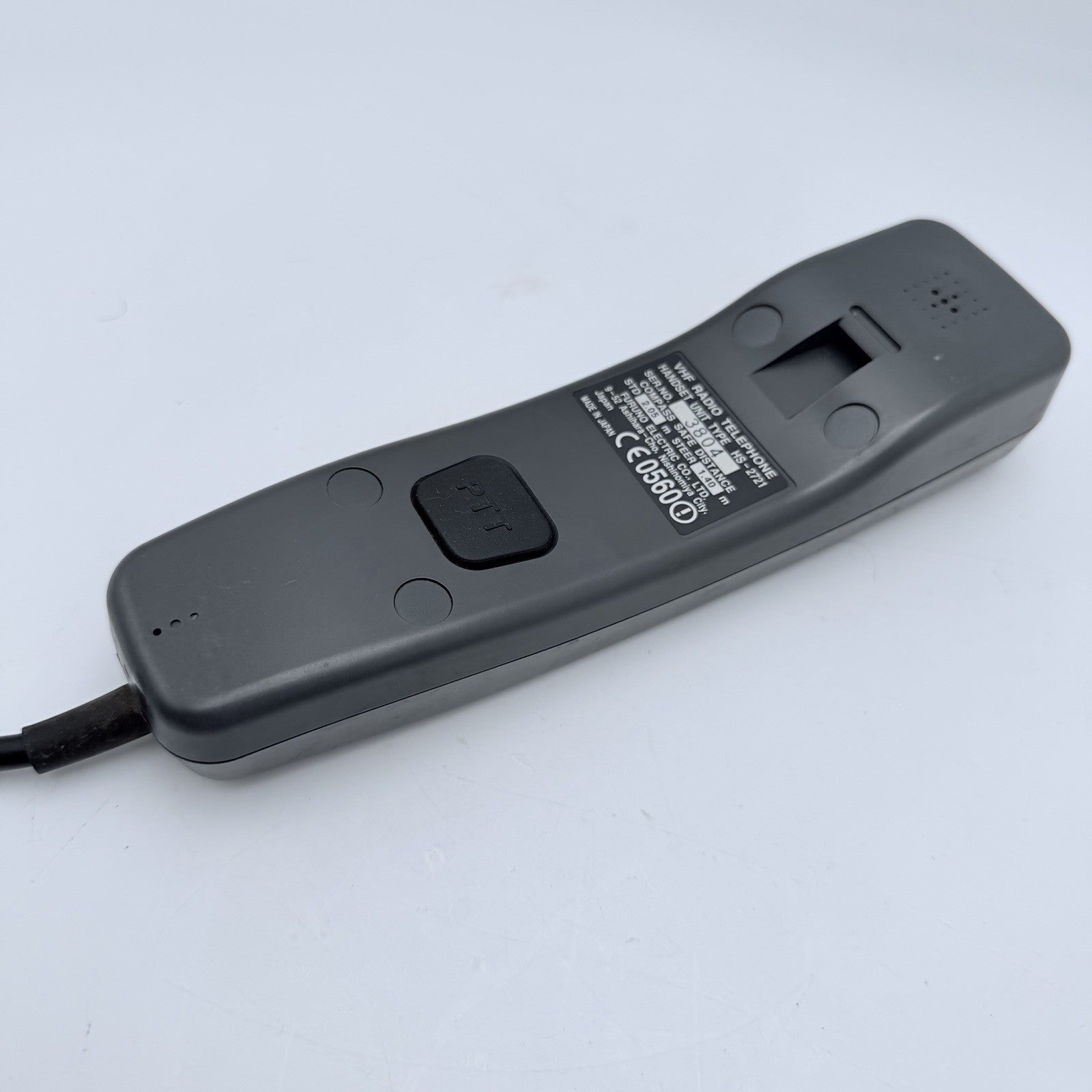 FURUNO HS-2721 RB-2721 Handset f/FM-2721 Marine VHF Radiotelephone – PERFECT!15