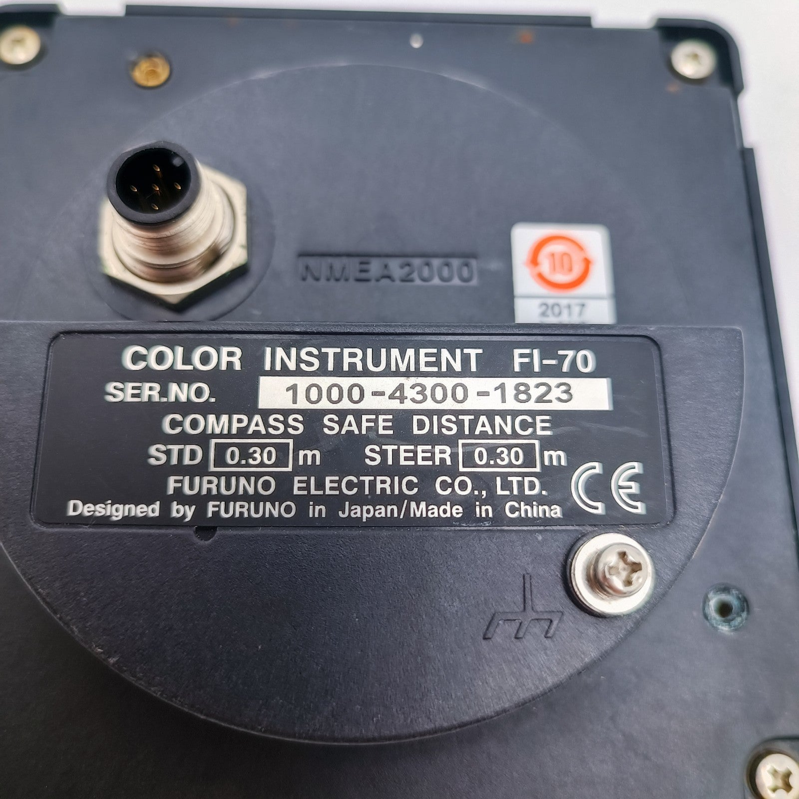 FURUNO FI-70 MULTI FI 70 Instrument Display Unit FI70 NMEA2000 Depth Speed FI 706