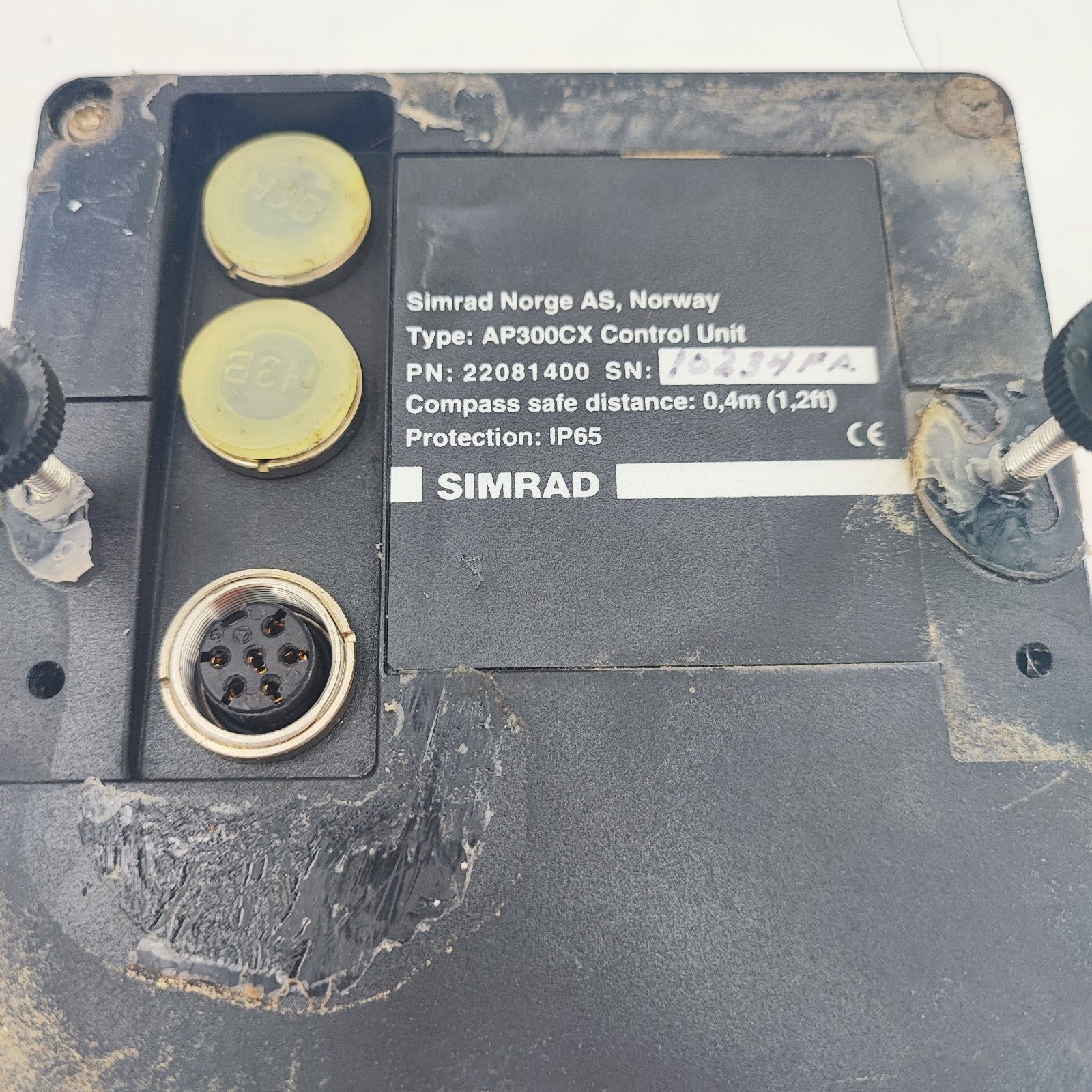 Simrad Robertson AP300X Control Unit 22081400 Autopilot Control Head AP300CX11