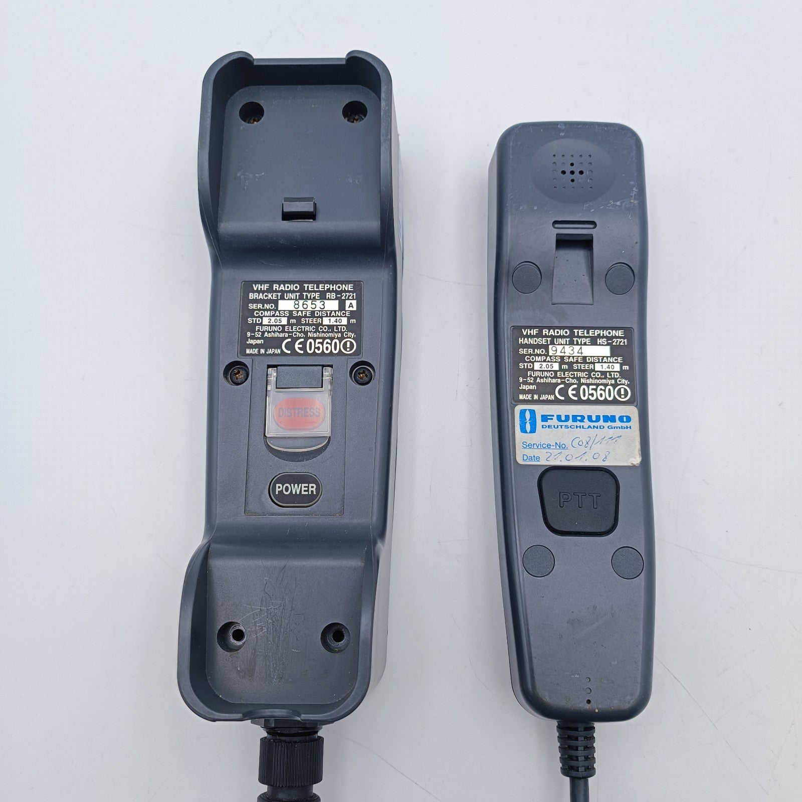 FURUNO RB-2721 Marine VHF Radiotelephone Handset for FM-2721 Radio Telephone2