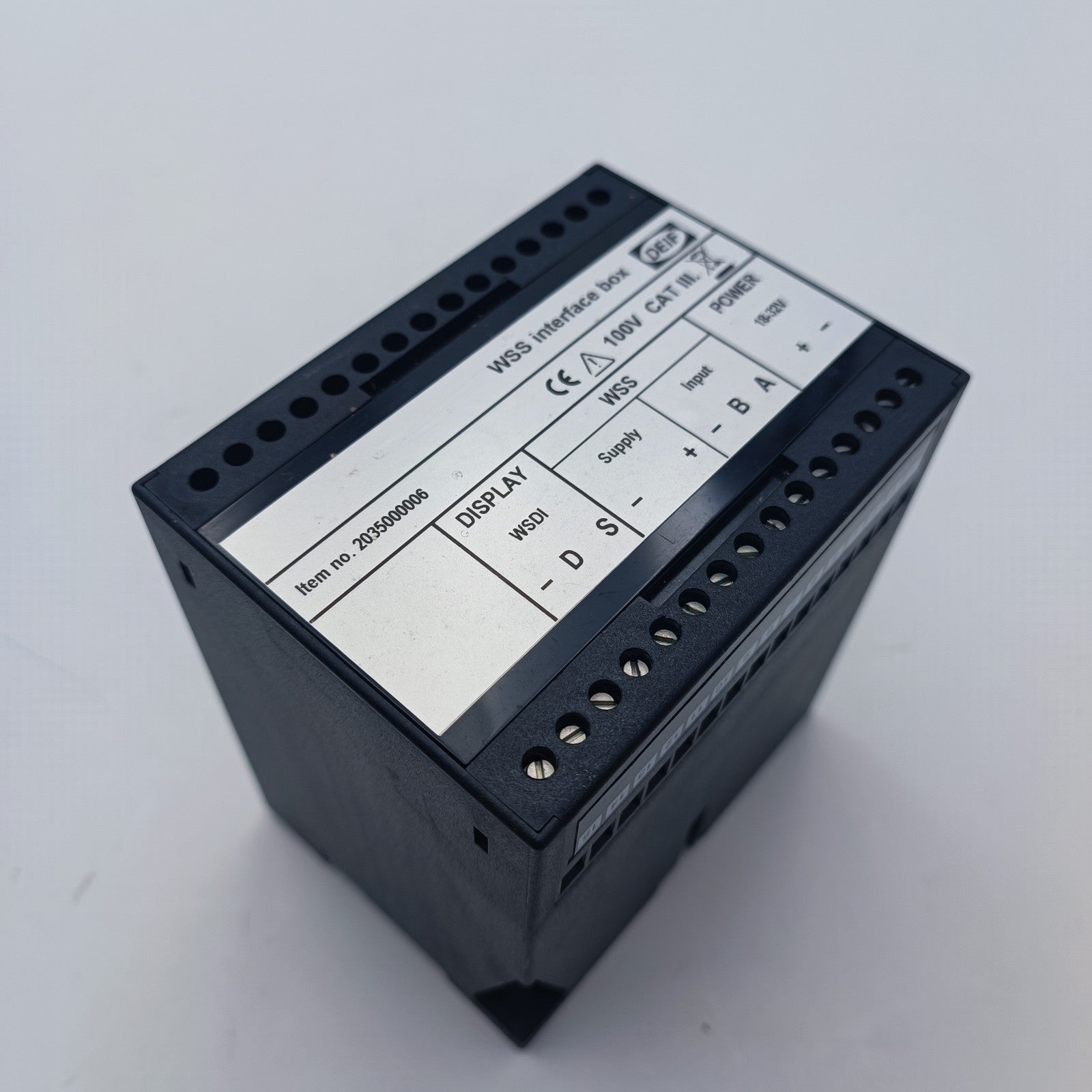 DEIF WSS Interface Box 203500006 Marine Wind Sensor Interface Module8