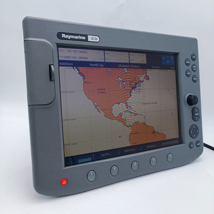 Raymarine C120 GPS Chartplotter E02022 Radar MultiFunction Legacy Display MFD0