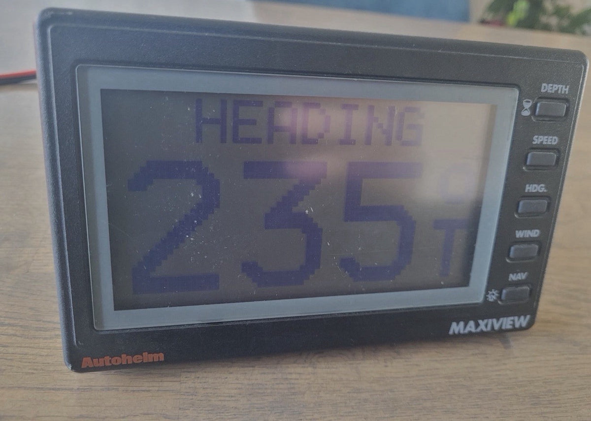 Autohelm ST50 MAXIVIEW Instrument Display Unit Depth Wind Speed1