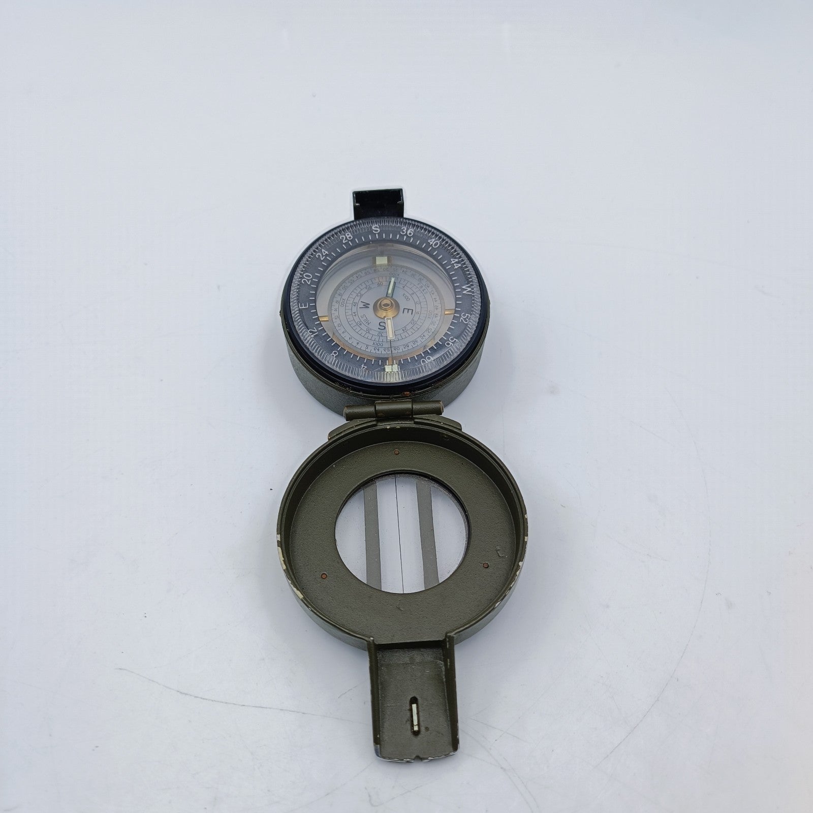 FRANCIS BARKER M-88 Prismatic Military Compass M88 Mils Olive Drab Made In UK14