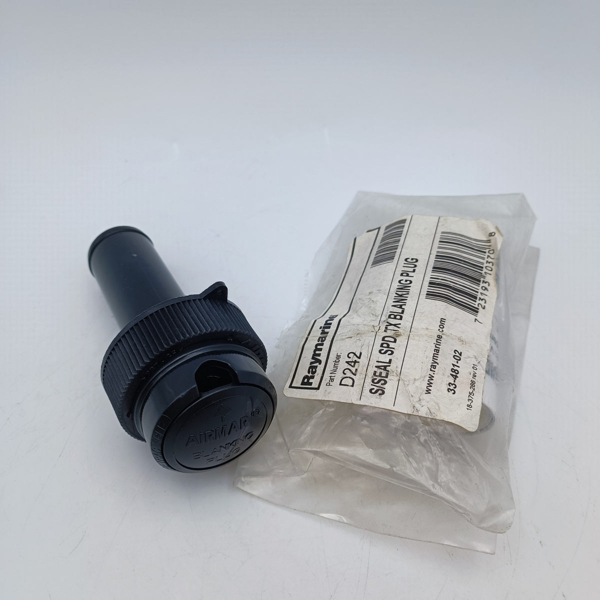 Raymarine Airmar D242 Speed Transducer Blanking Plug Through Hull Insert 33481025