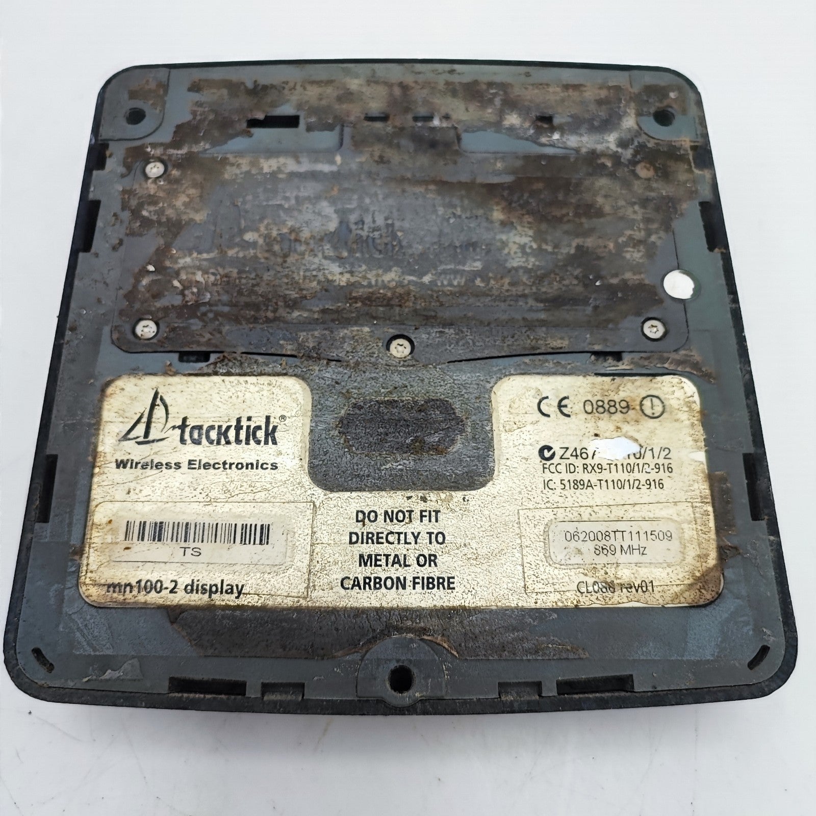 Raymarine MN100 TackTick Multifunction Wireless Instrument Display Solar MN 1004